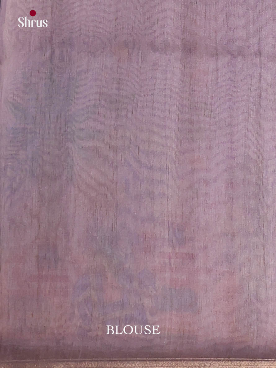 Mild Lavender- Semi Chanderi Saree