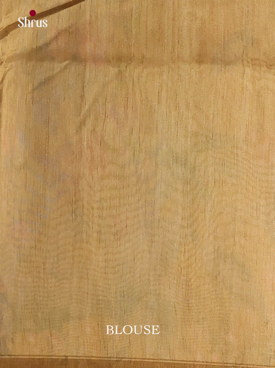 Gold - Semi Chanderi Saree