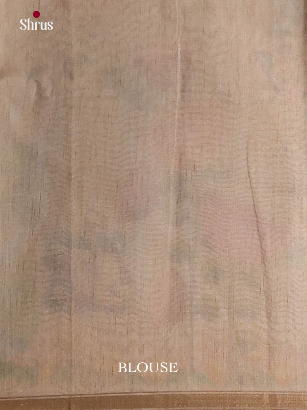 Pastel Grey - Semi Chanderi Saree - Shop on Shrus.com