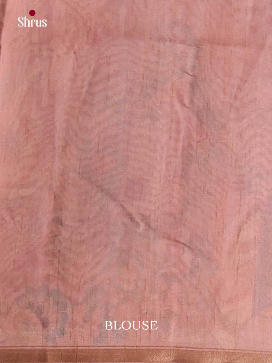 DIS29107 - Semi Chanderi Saree - Shop on Shrus.com