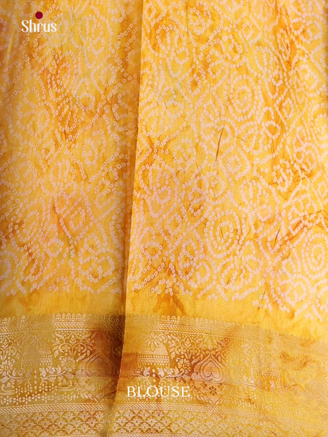Mustard - Semi Dola silk Saree
