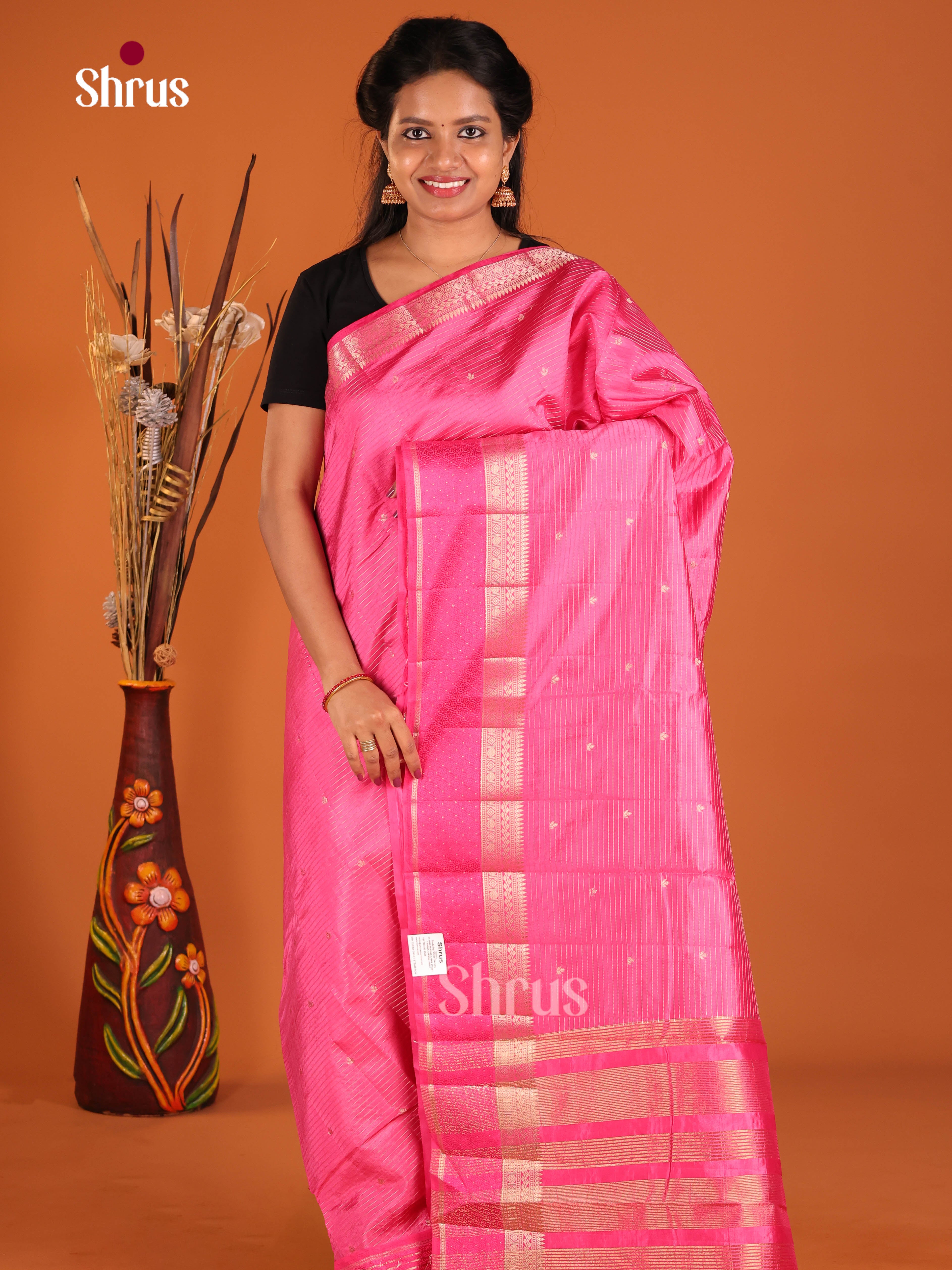 DIS30005 - Semi Rawsilk Saree