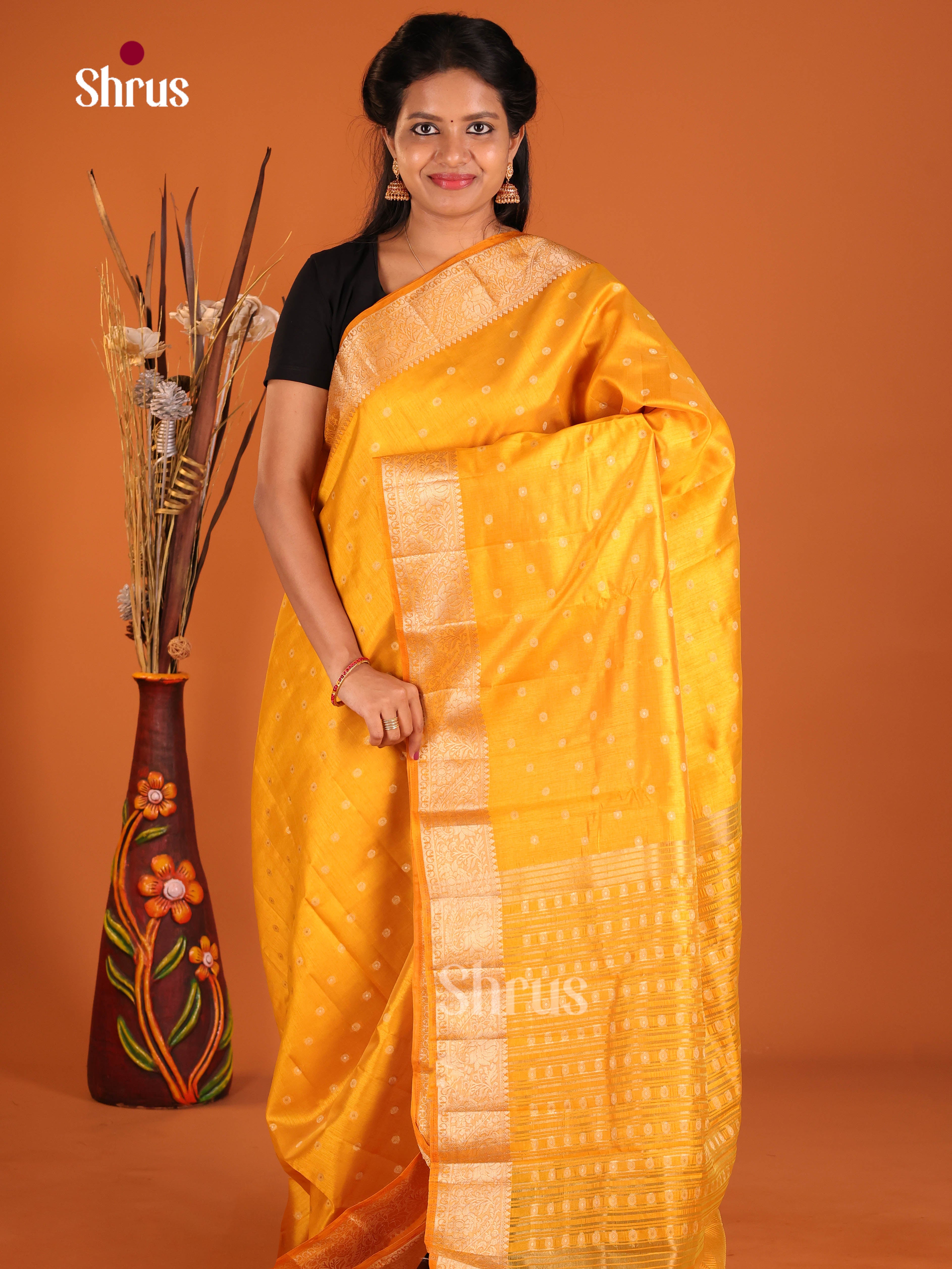 DIS30044 - Semi Rawsilk Saree