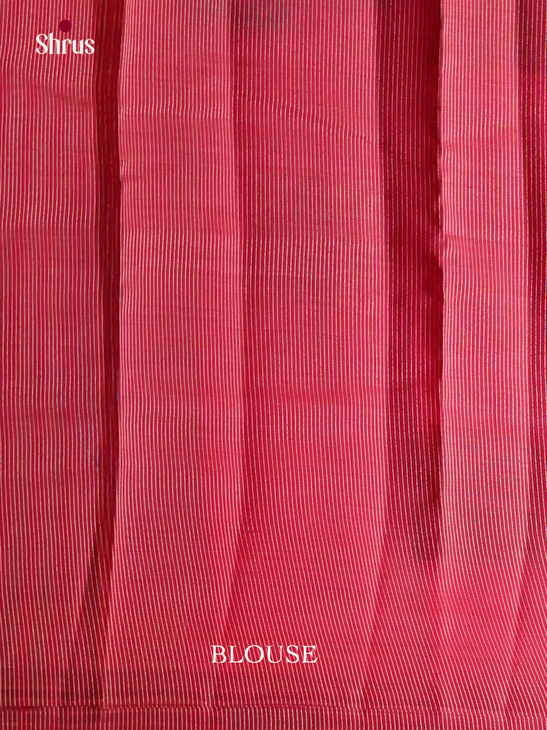 Pink - Semi Rawsilk Saree