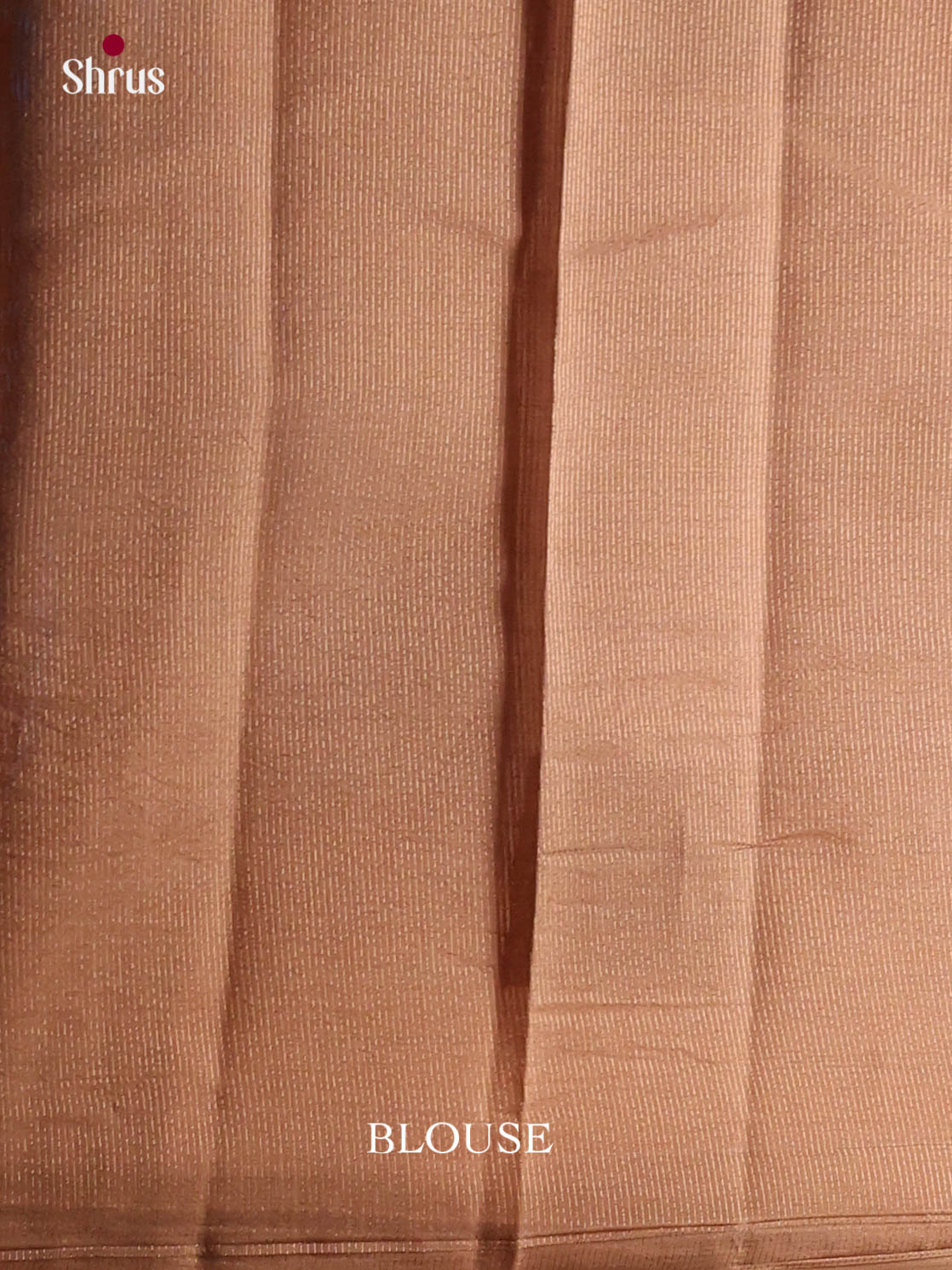 Dusty Brown - Semi Rawsilk Saree