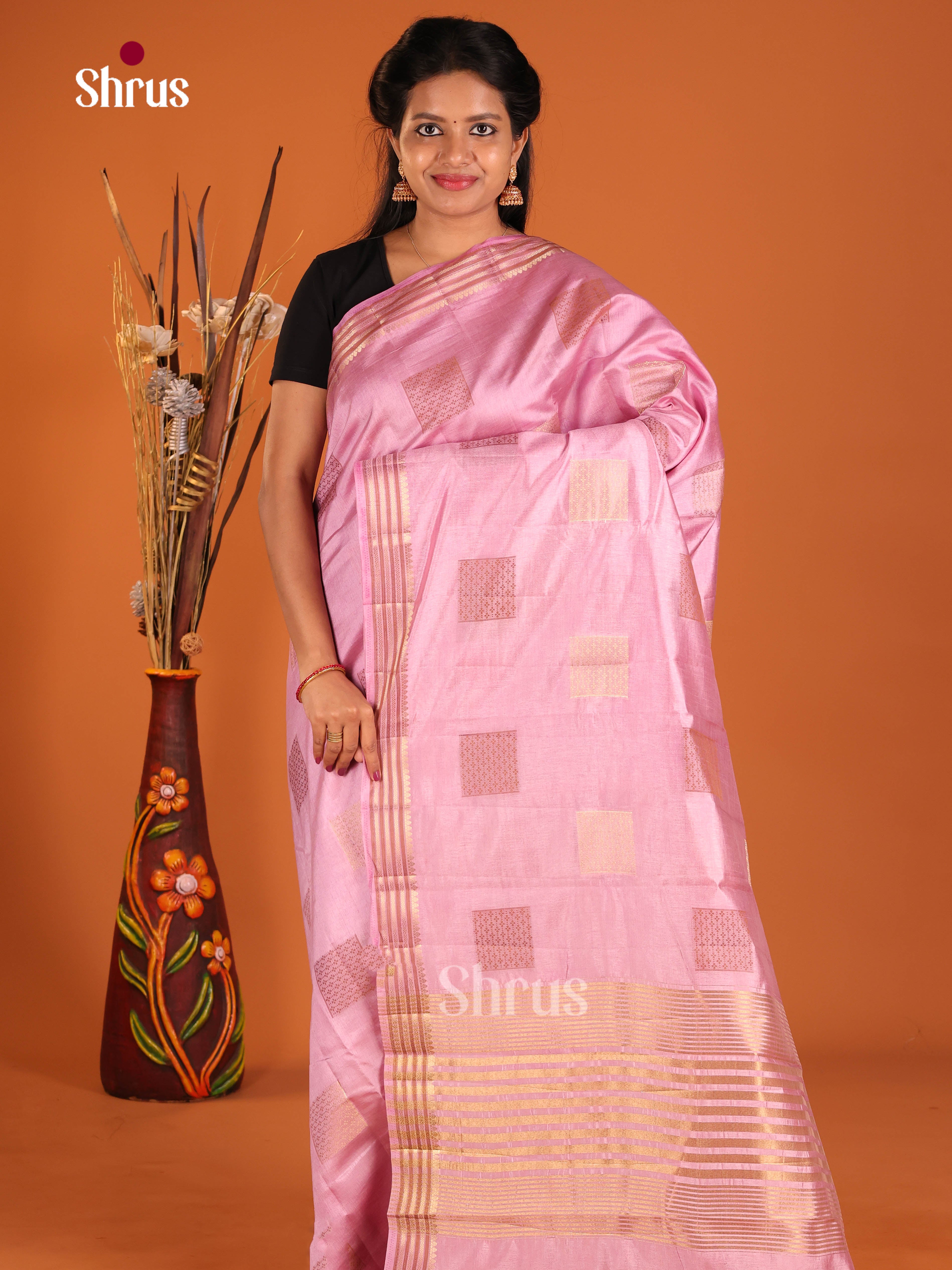 DIS30059 - Semi Rawsilk Saree
