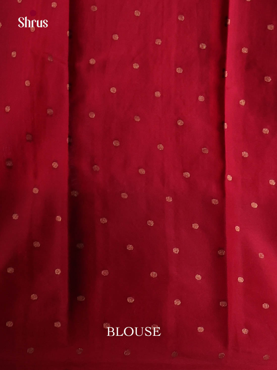 Red - Semi Rawsilk Saree