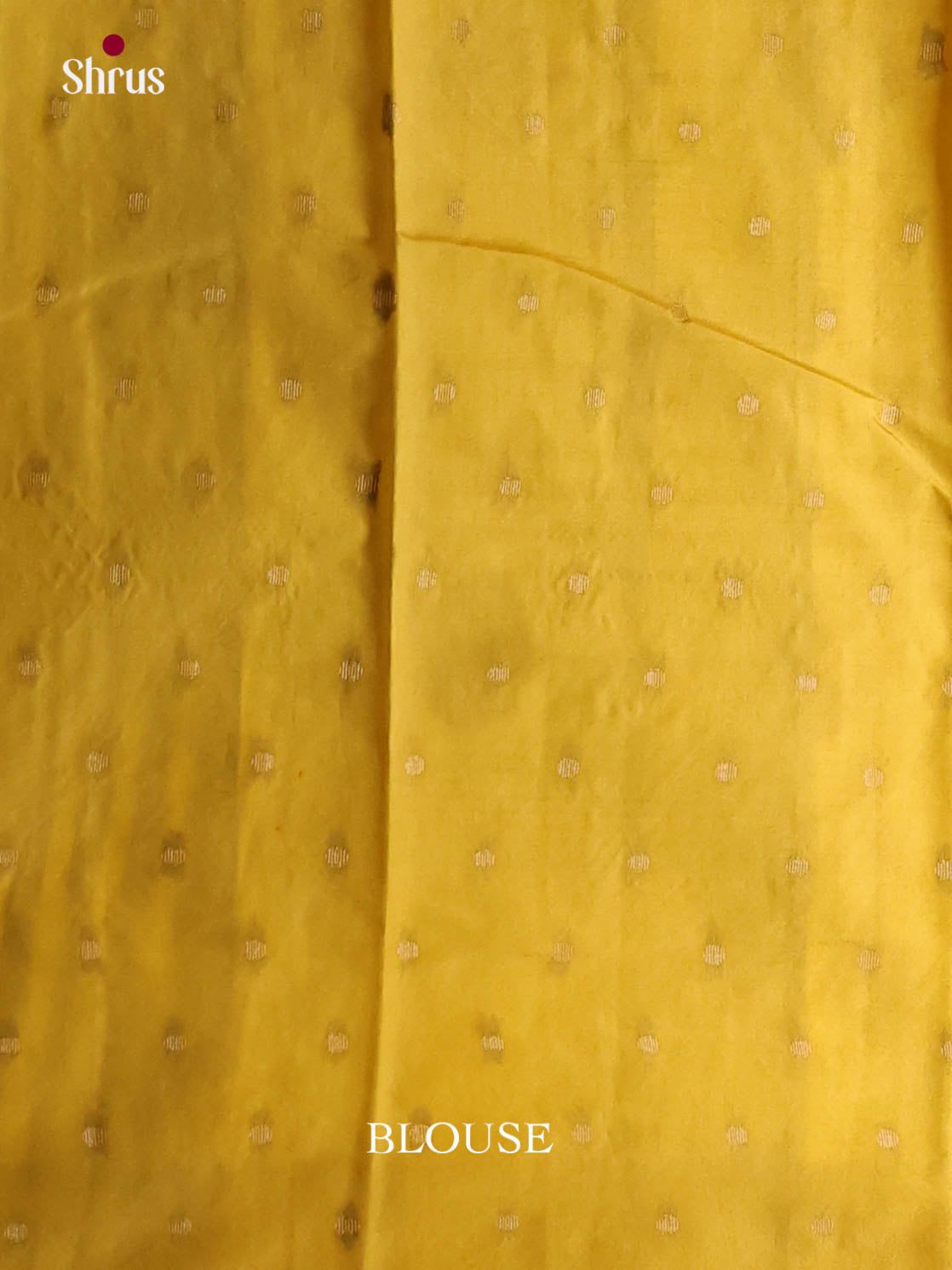 Yellow - Semi Rawsilk Saree