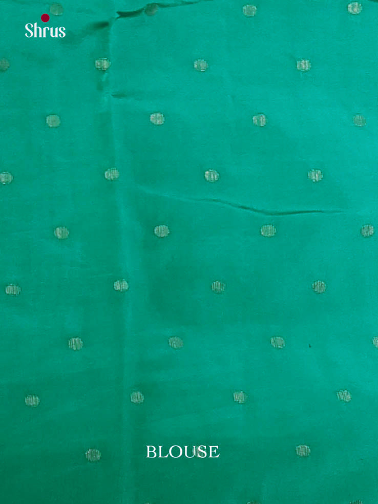 Green - Semi Rawsilk Saree