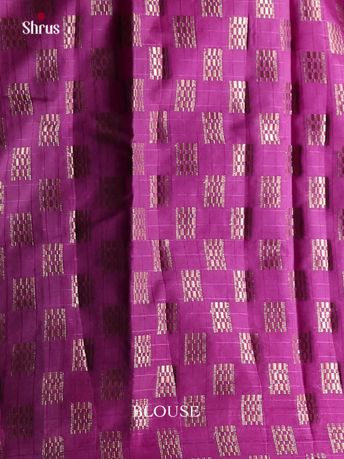 Purple - Semi Rawsilk Saree