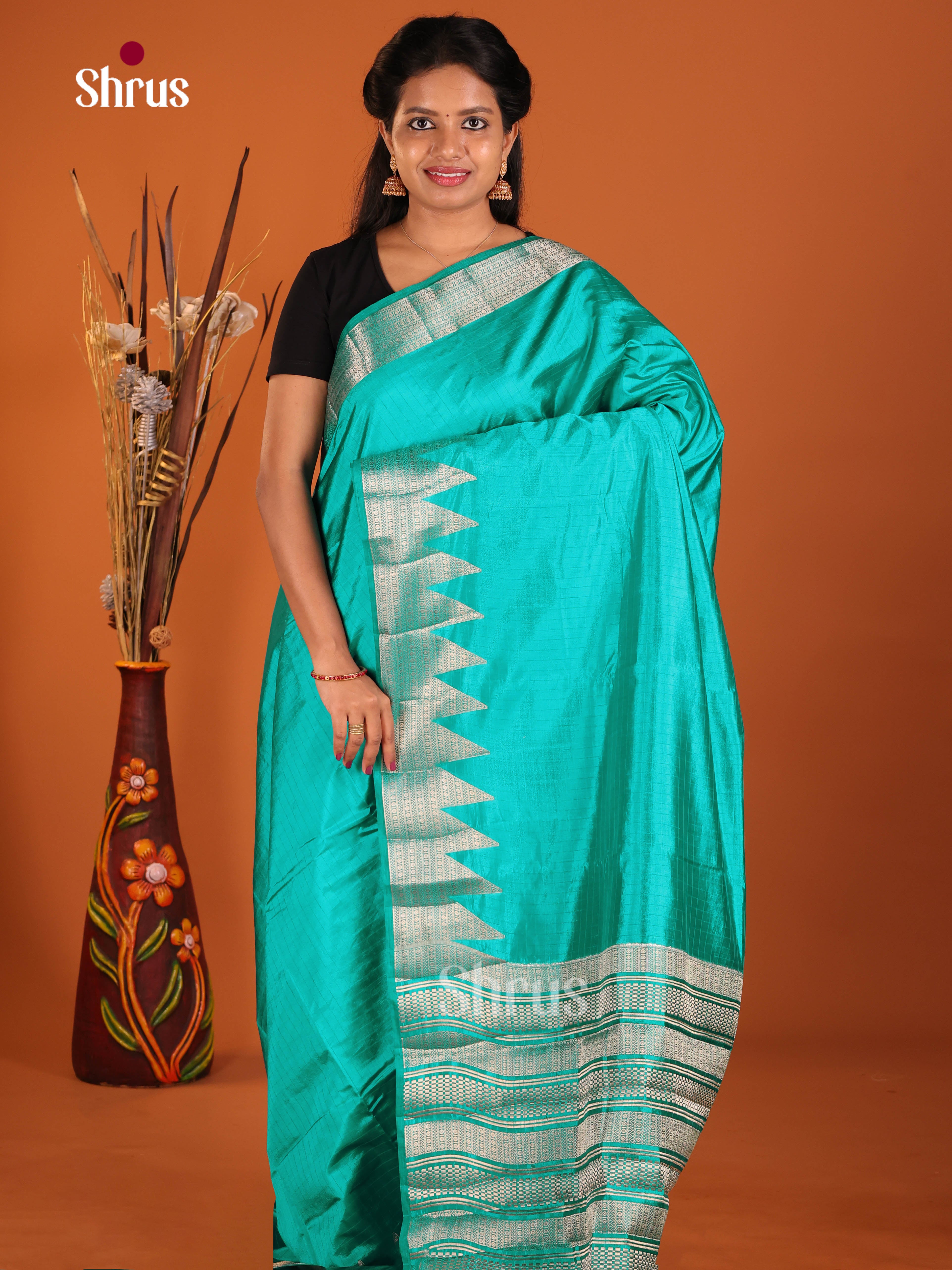 DIS30129 - Semi Rawsilk Saree