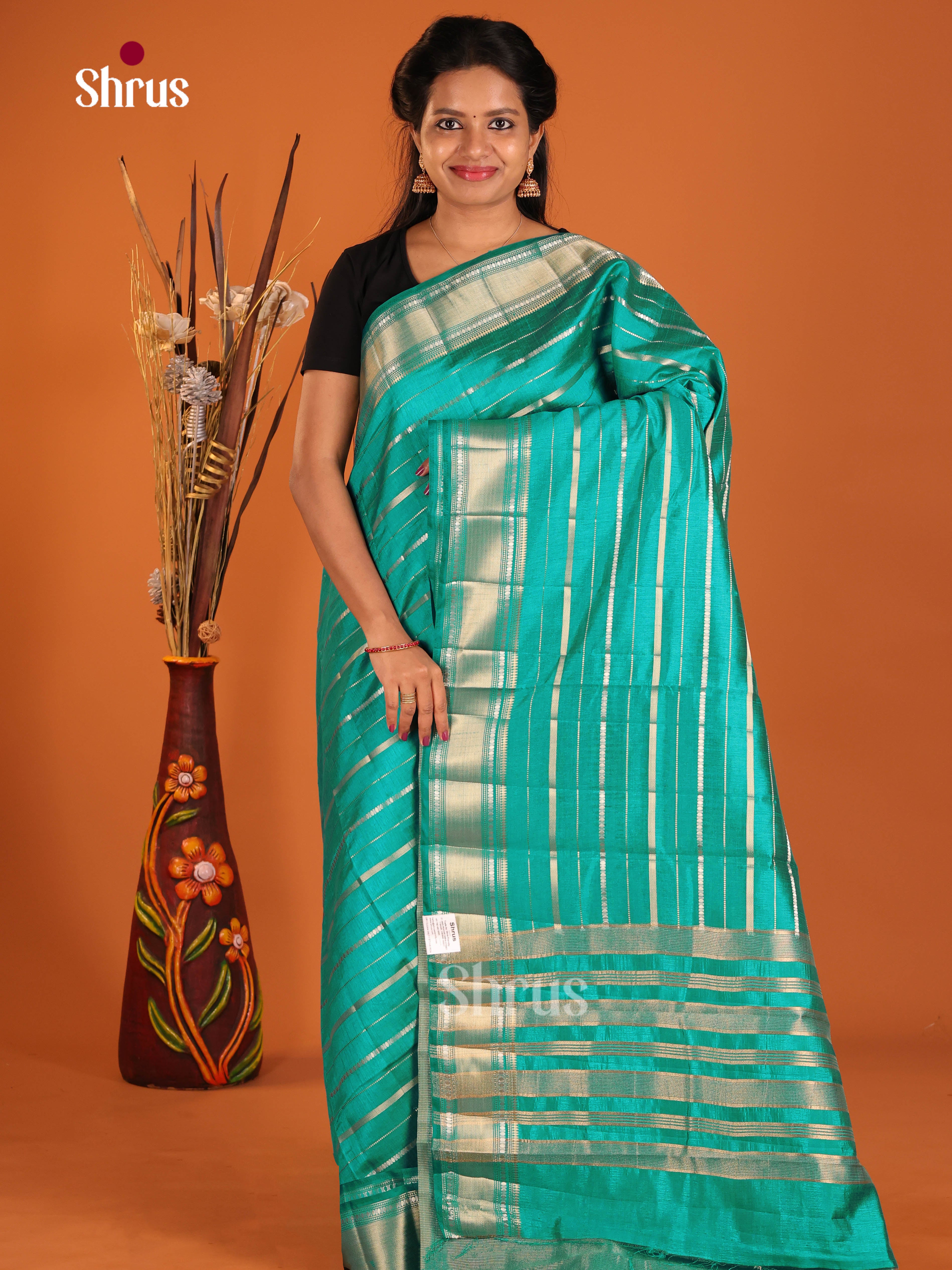 DIS30136 - Semi Rawsilk Saree