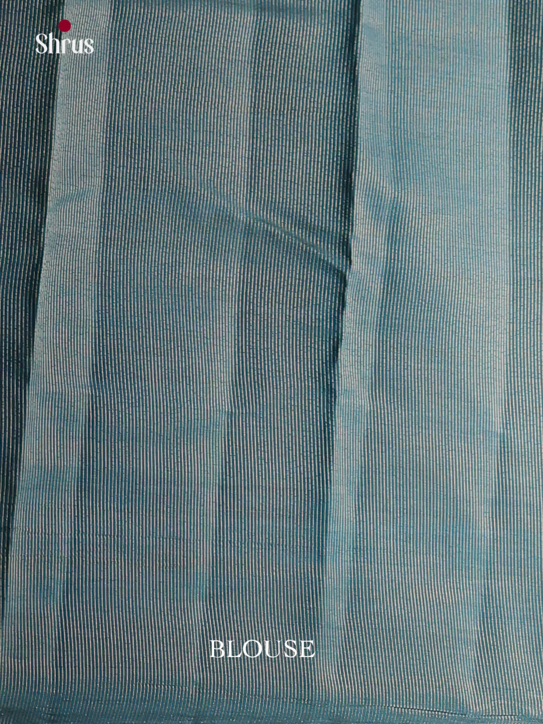 Teal - Semi Rawsilk Saree