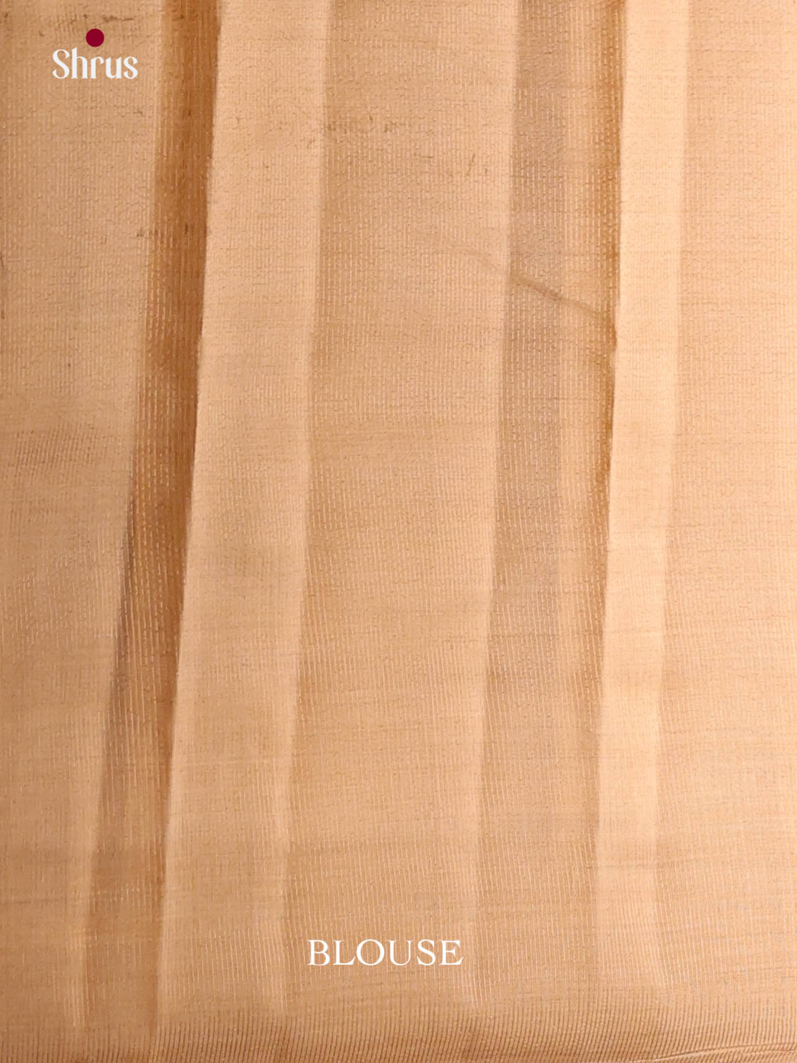 Cream - Semi Rawsilk Saree