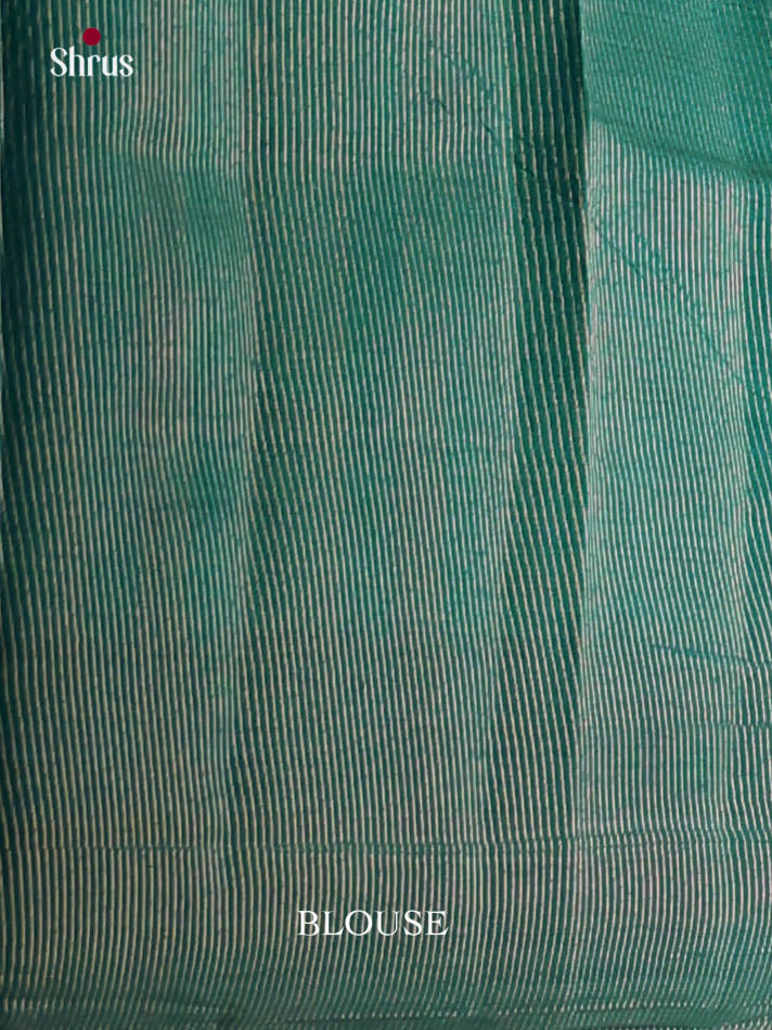 Green - Semi Rawsilk Saree