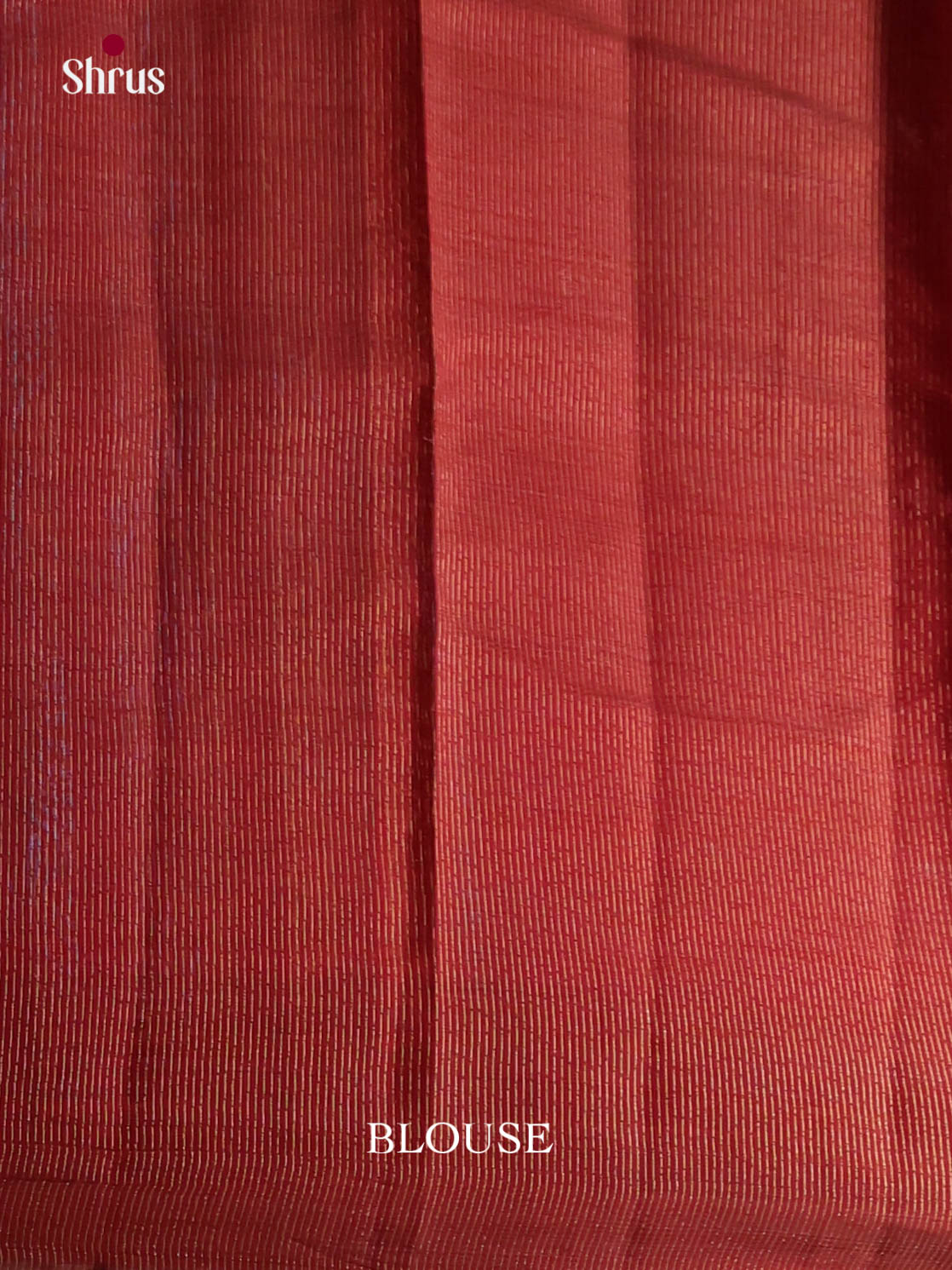 Red - Semi Rawsilk Saree