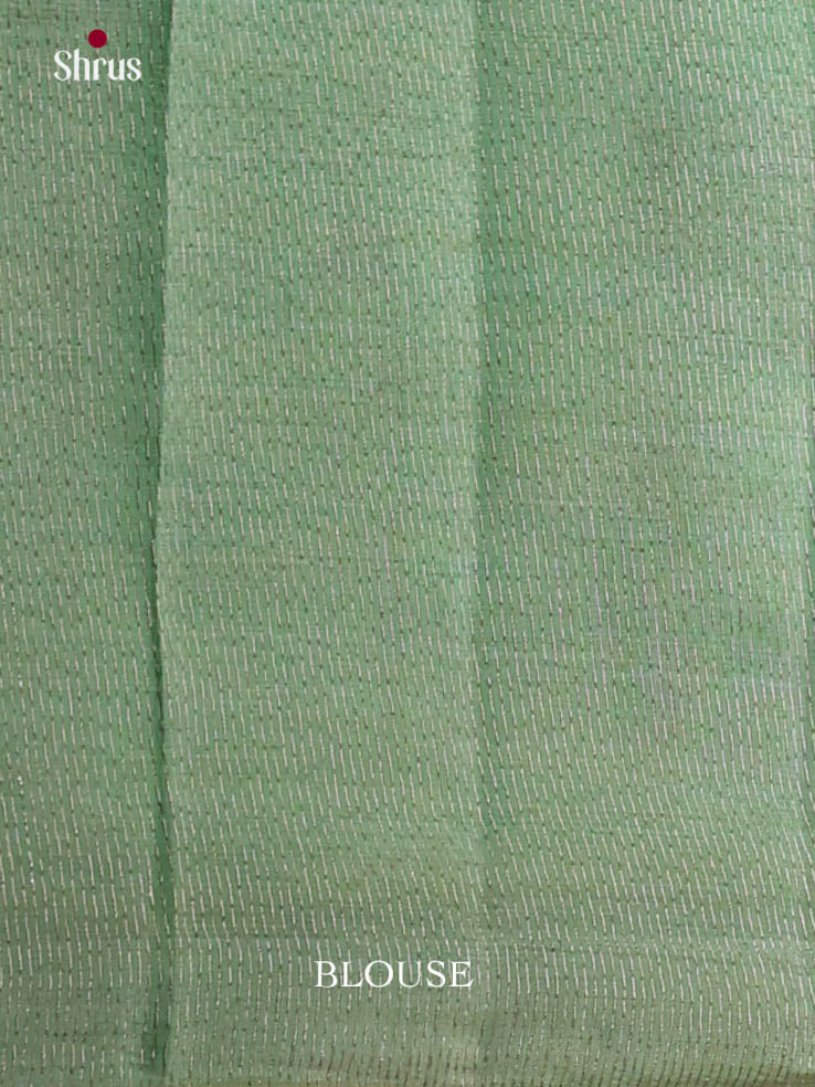Pastel Green- Semi Rawsilk Saree