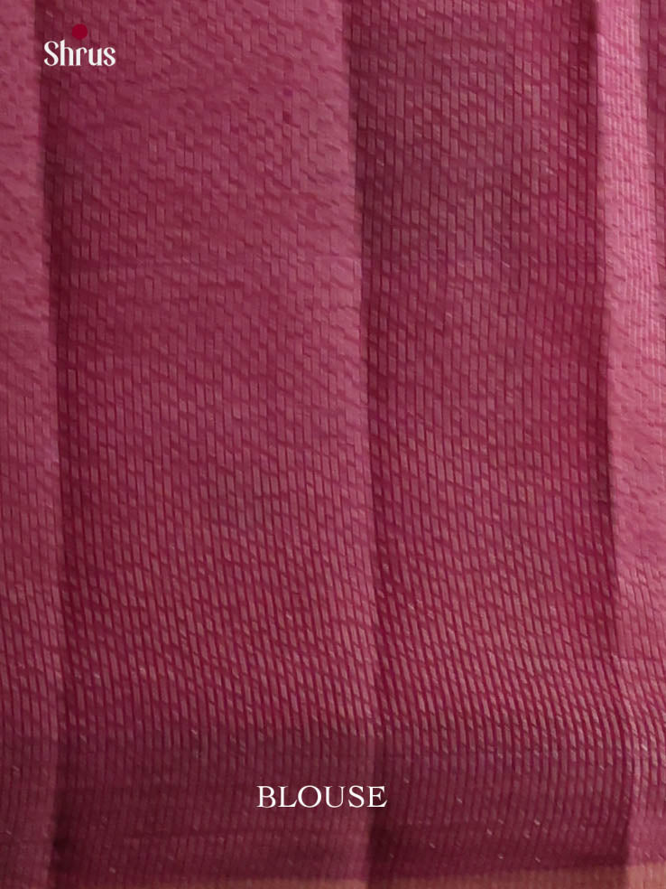 Purple - Semi Rawsilk Saree