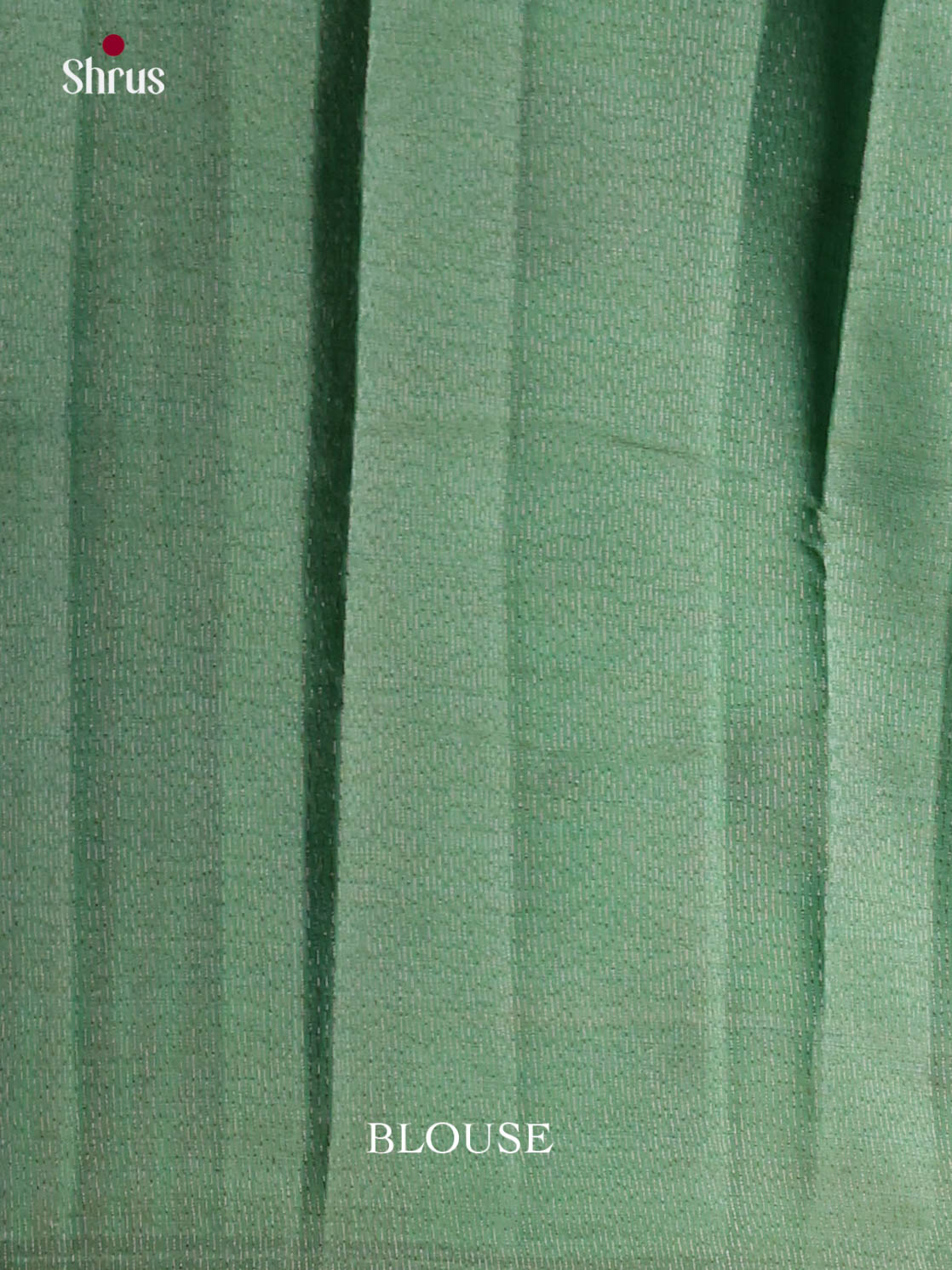 Green - Semi Rawsilk Saree