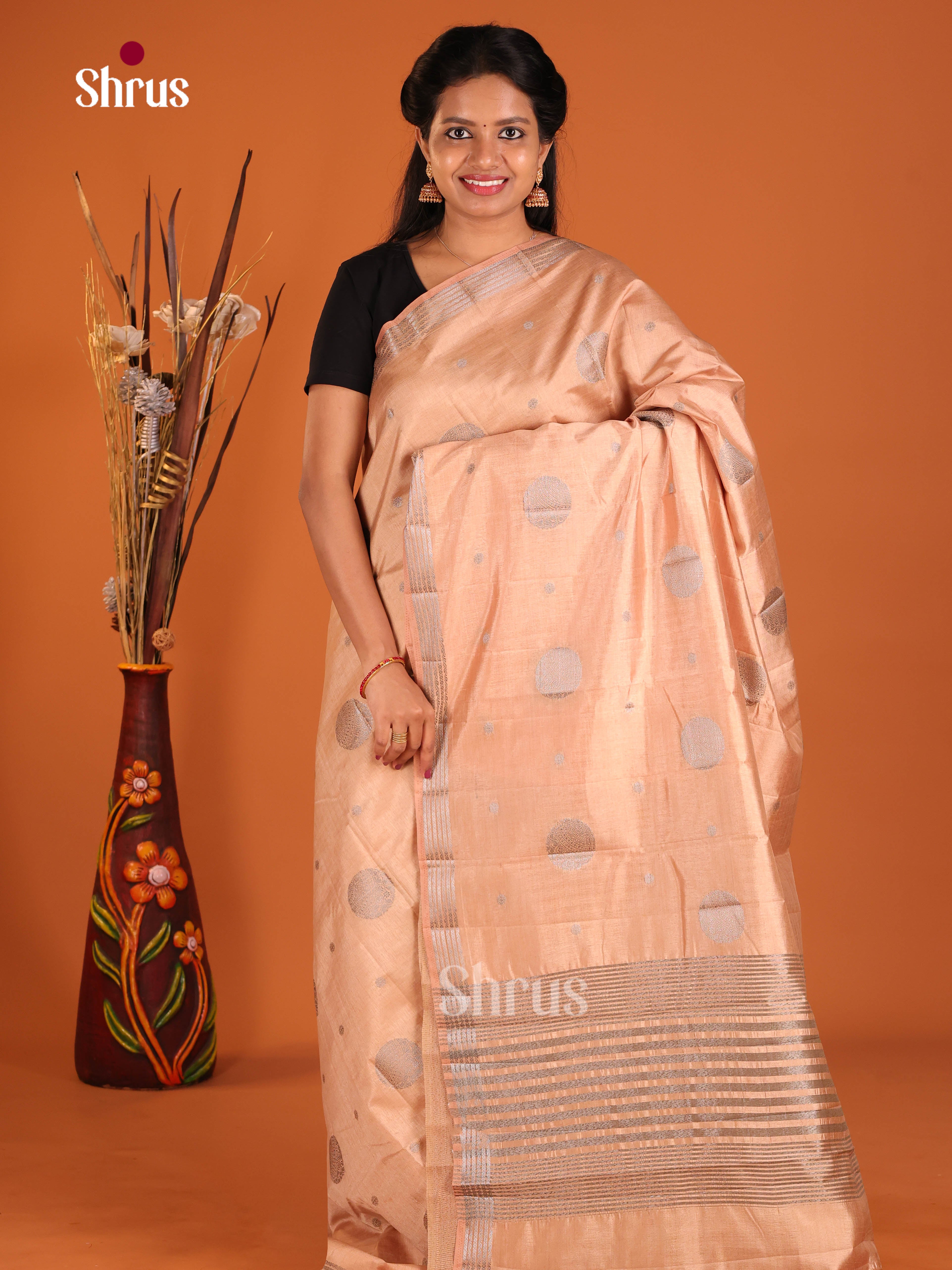 DIS30166 - Semi Rawsilk Saree