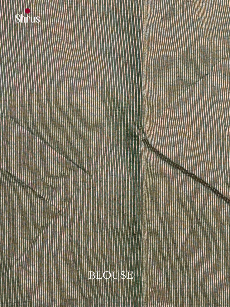 Green- Semi Rawsilk Saree