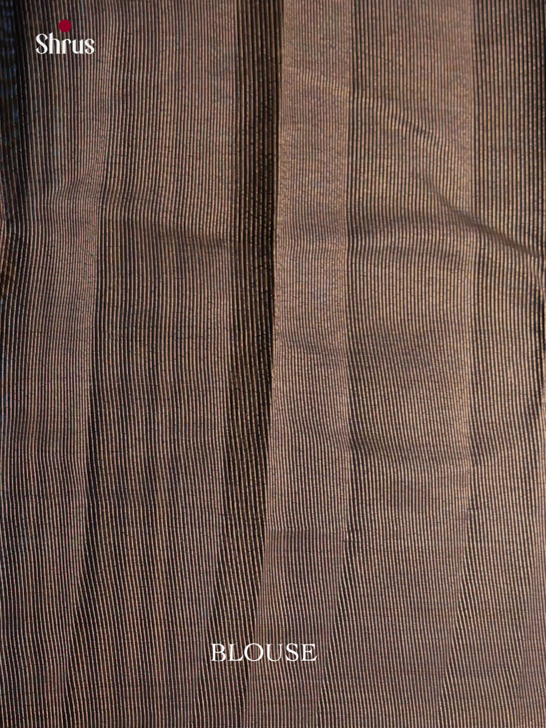 Blue - Semi Rawsilk Saree