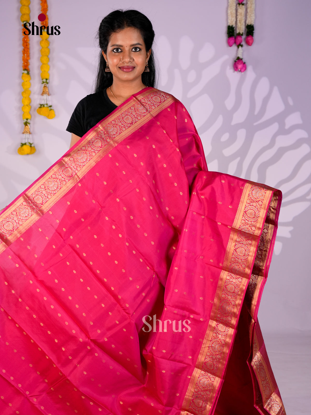 DIS30288 - Kanchipuram silk (HR) Saree - Shop on Shrus.com