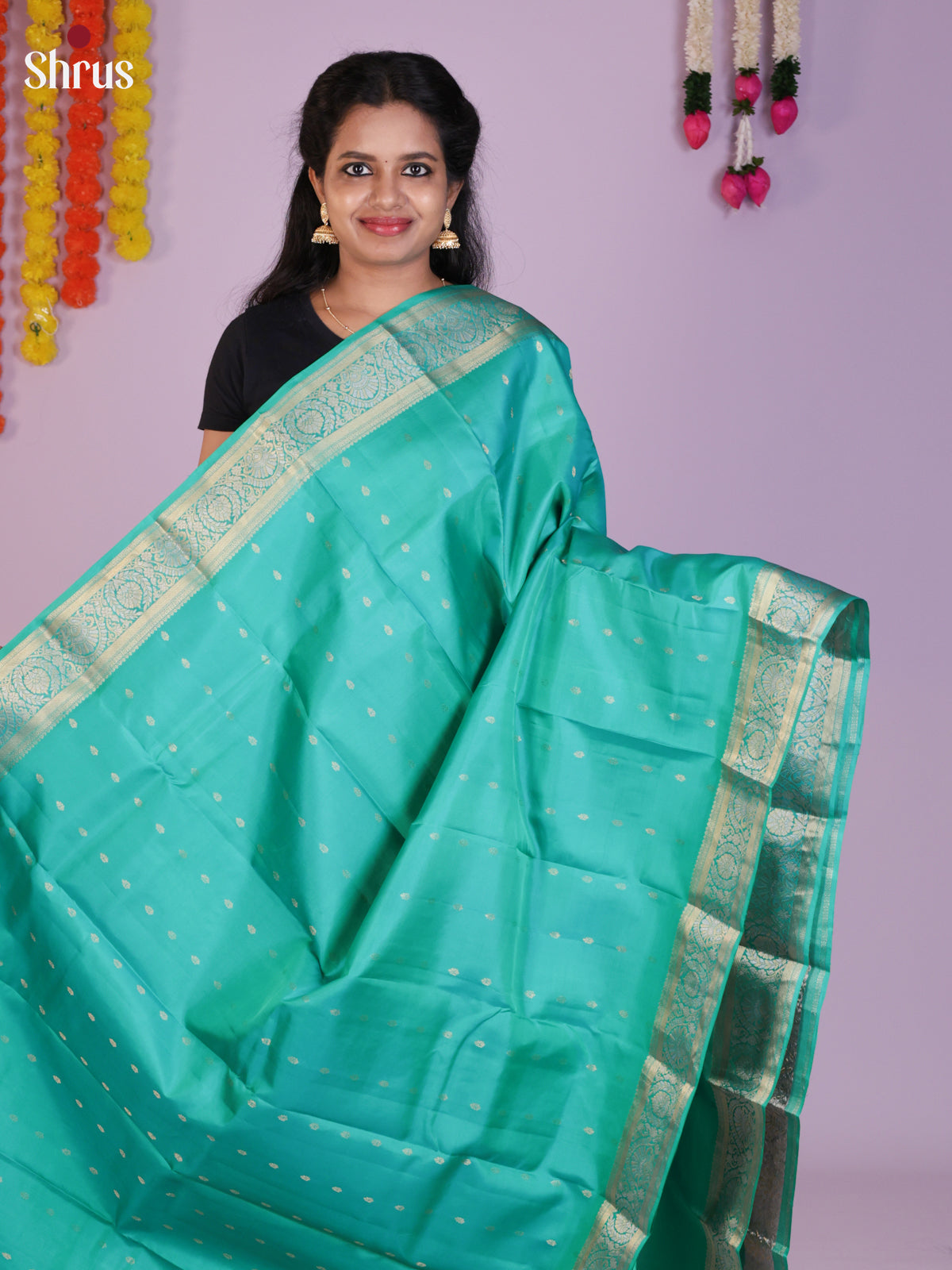 DIS30289 - Kanchipuram silk (HR) Saree - Shop on Shrus.com