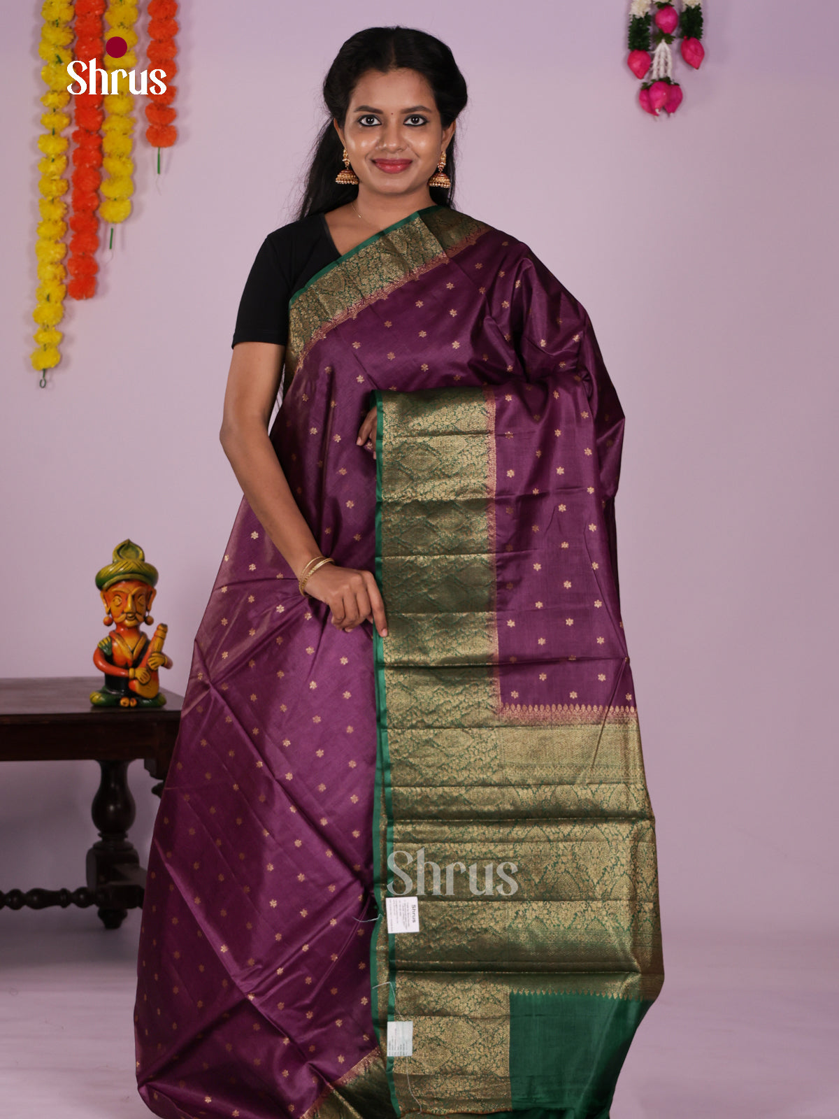 DIS30383 - Tussar Saree - Shop on Shrus.com