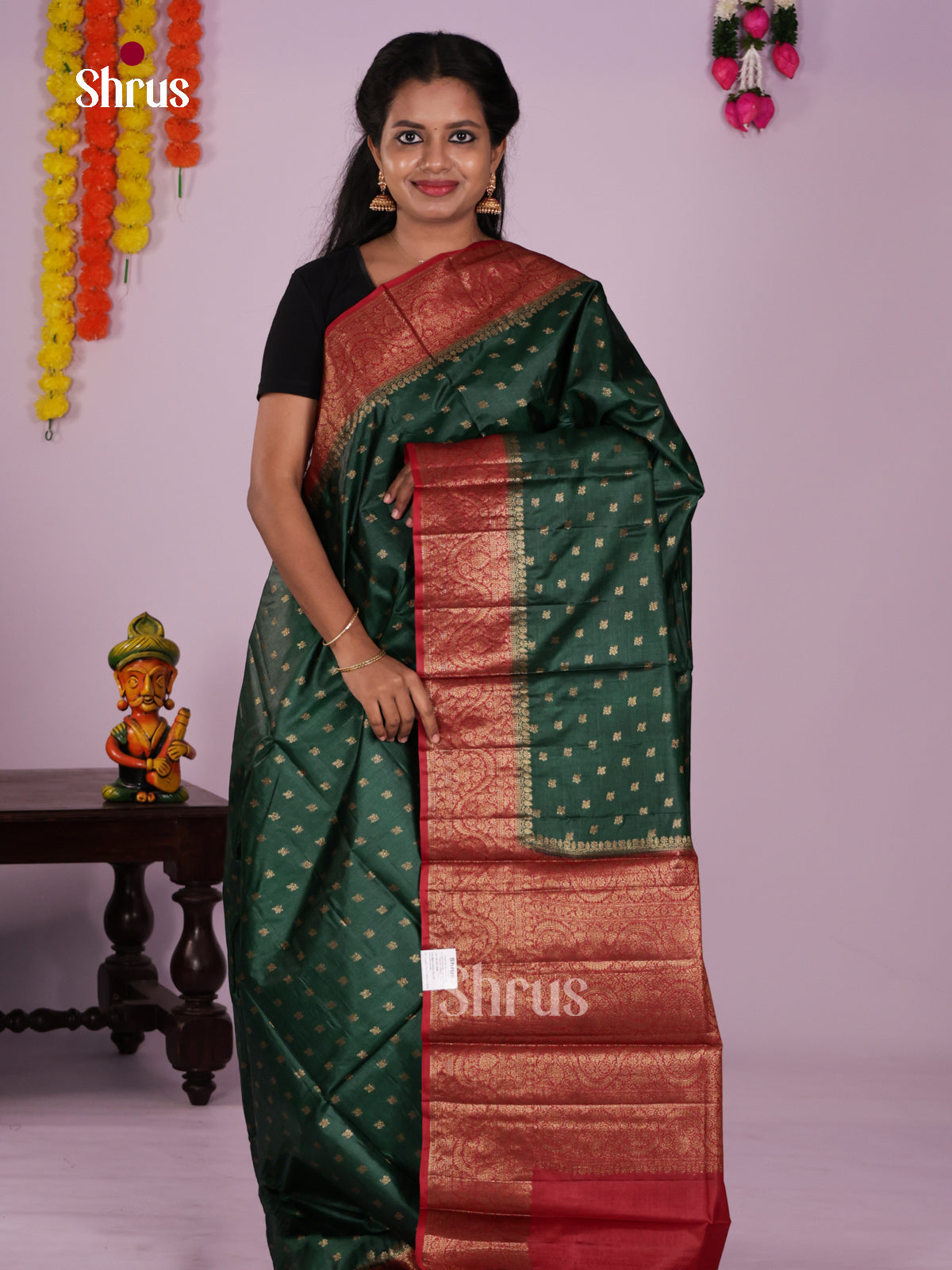 DIS30385 - Tussar Saree - Shop on Shrus.com