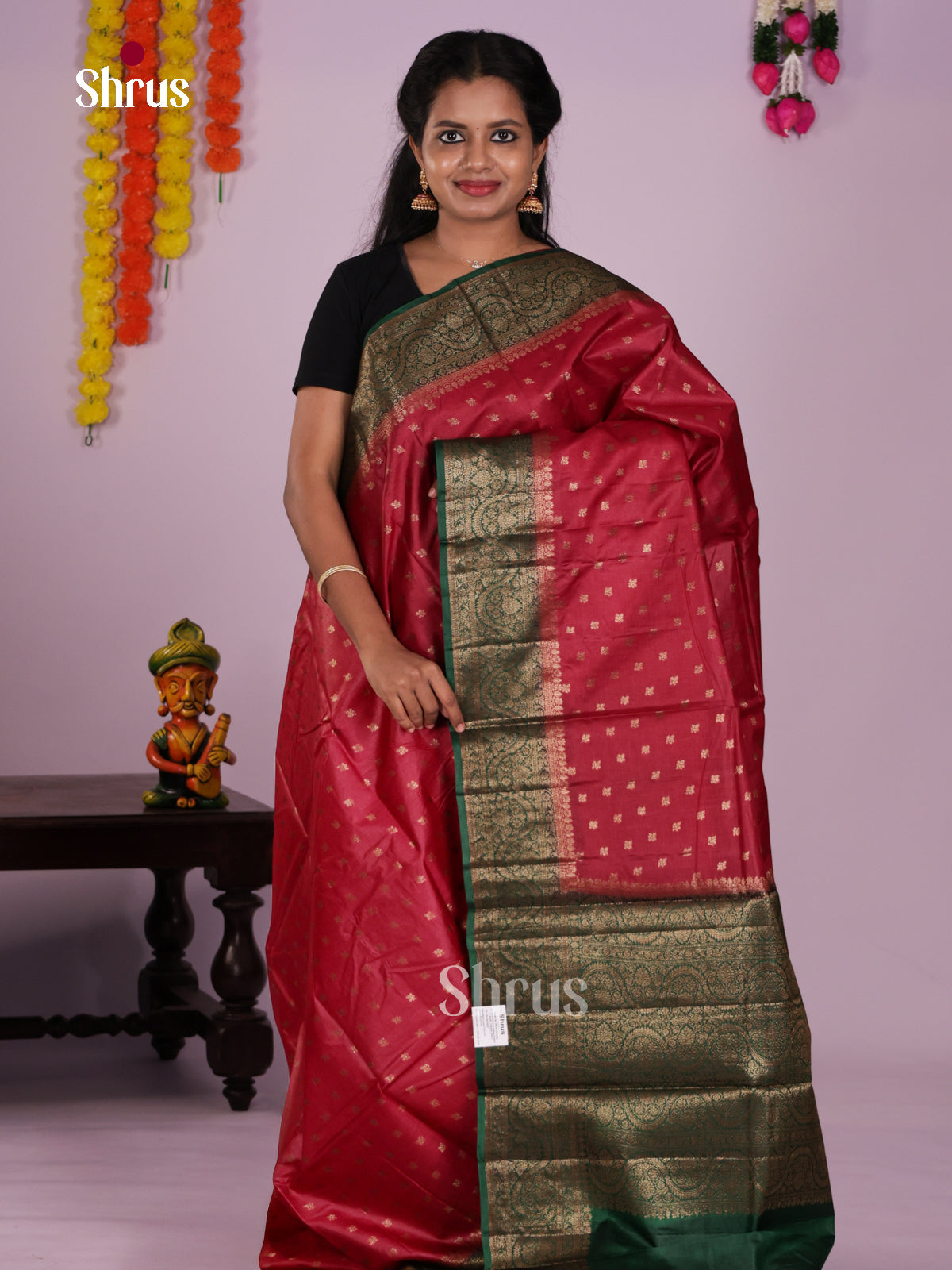DIS30386 - Tussar Saree - Shop on Shrus.com