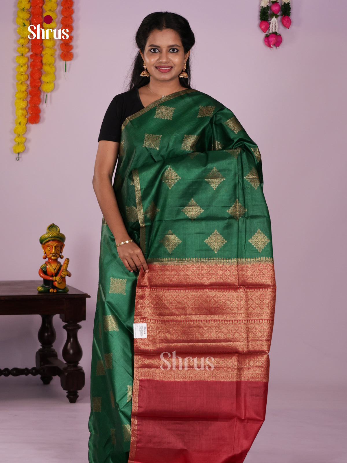 DIS30391 - Tussar Saree - Shop on Shrus.com