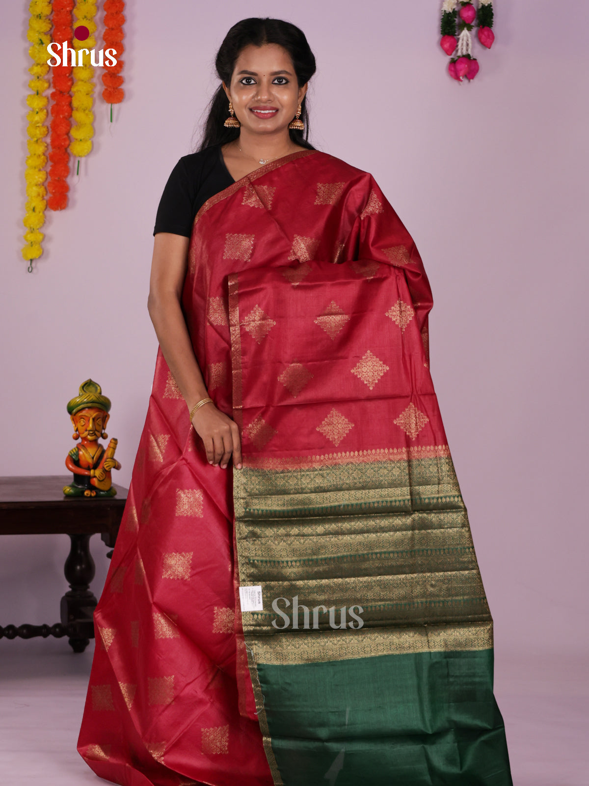 DIS30392 - Tussar Saree - Shop on Shrus.com