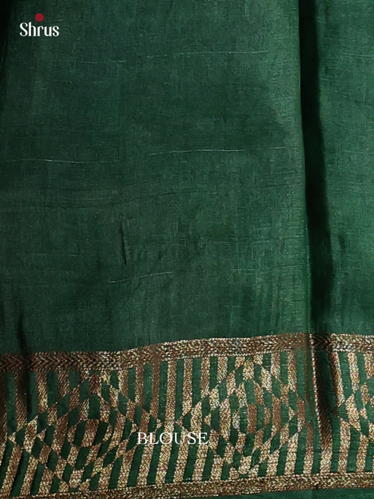 Red & Green - Tussar Saree