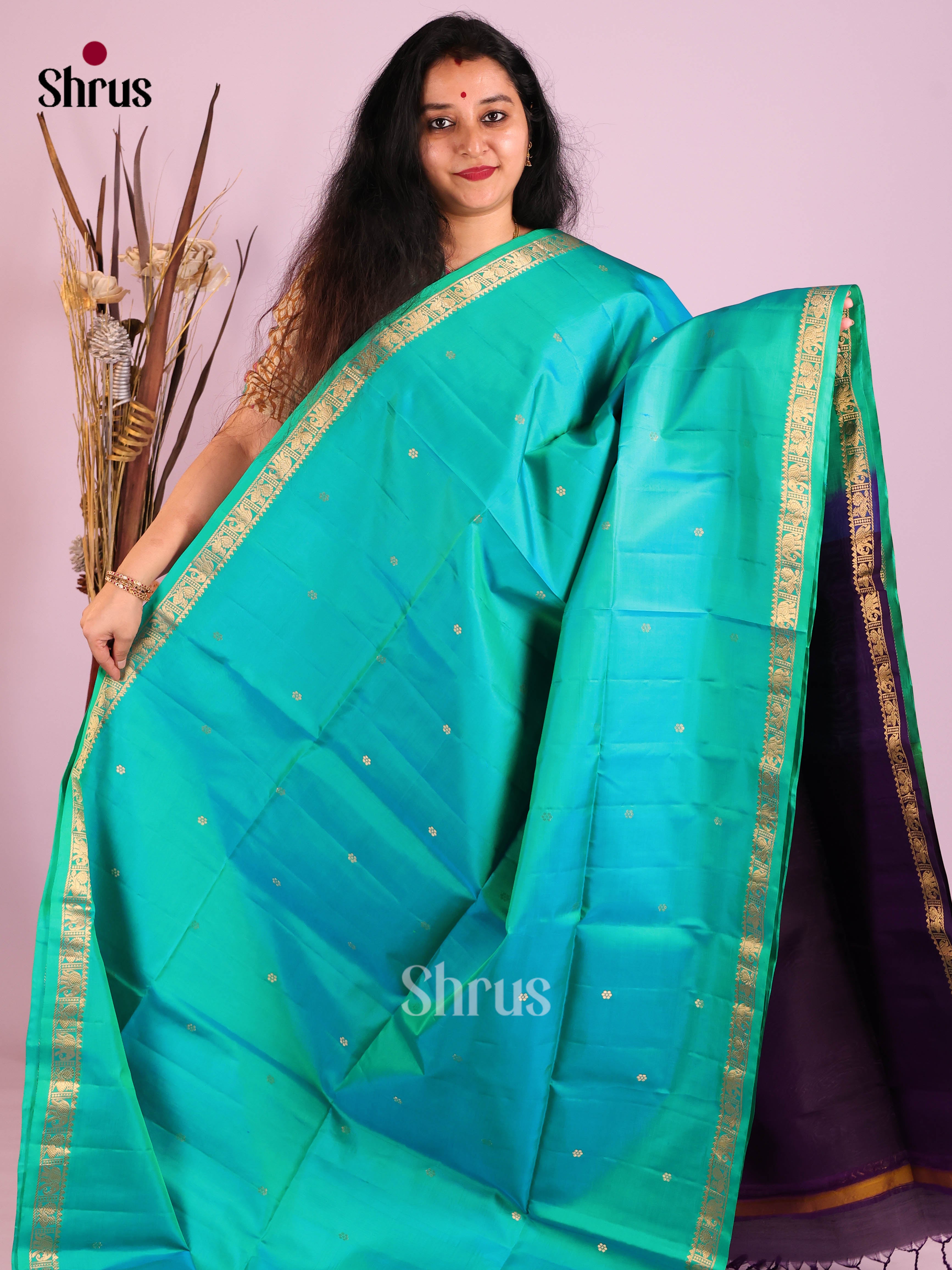 DIS30737 - Soft Silk (HR) Saree - Shop on Shrus.com