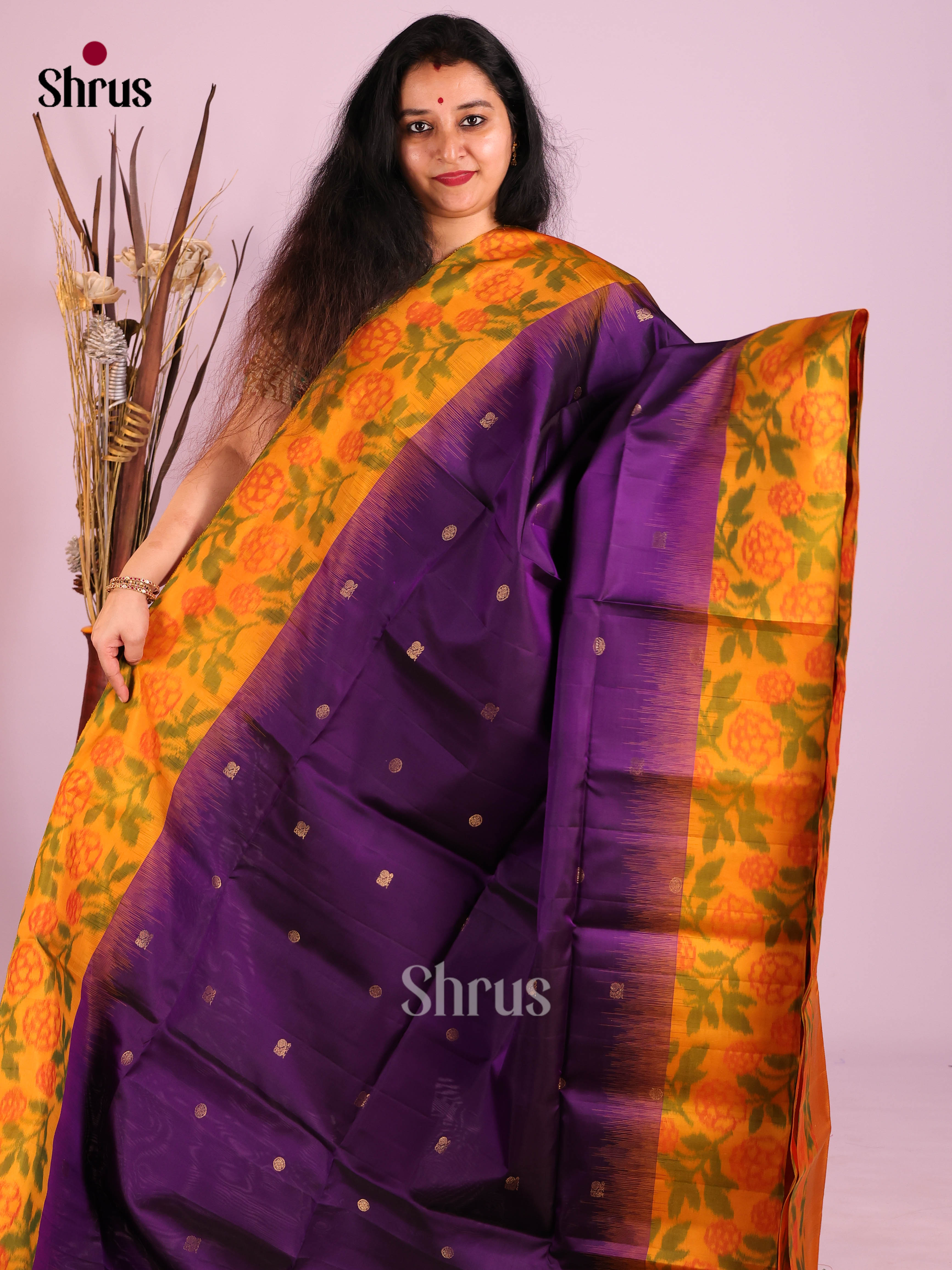 DIS30749 - Soft Silk (HR) Saree - Shop on Shrus.com