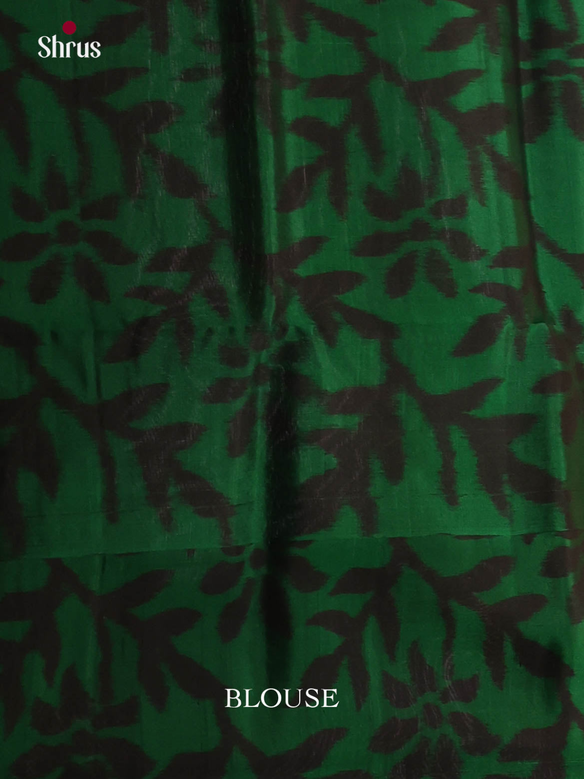 Dazzling Orangish Pink Soft Silk Saree with Buttas & Green ikkat pochampally floral border 2