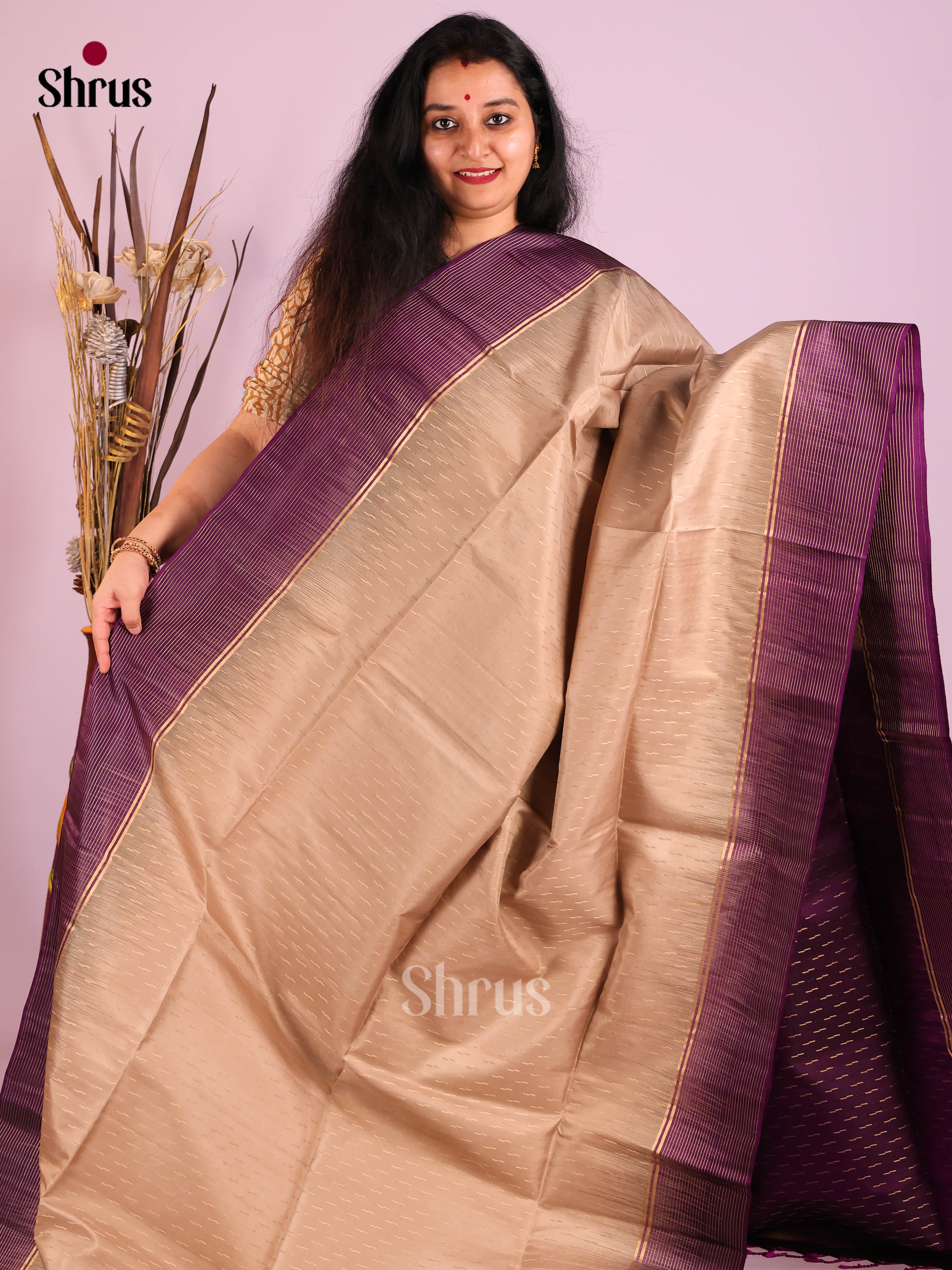 DIS30757 - Soft Silk (HR) Saree - Shop on Shrus.com