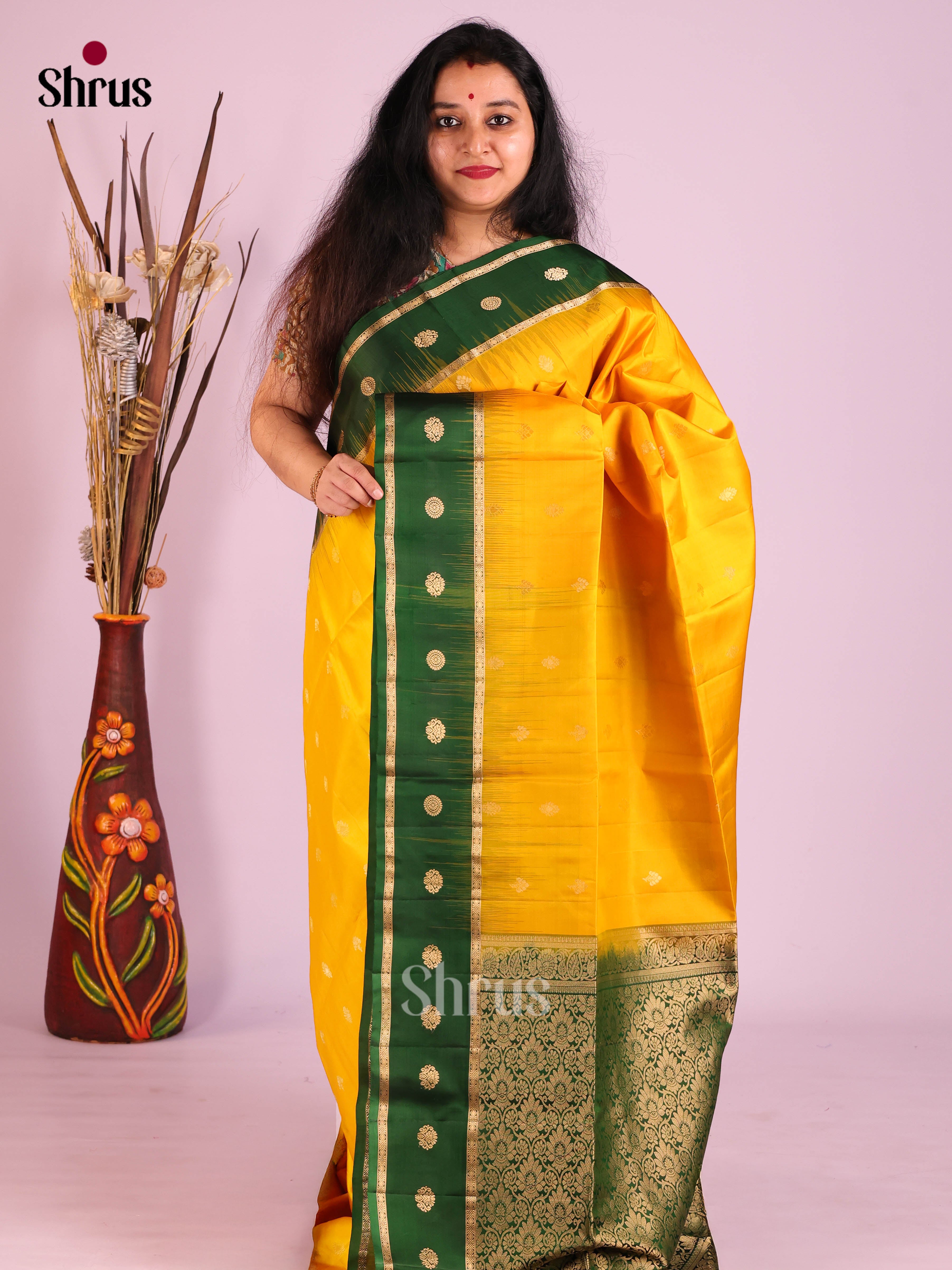 DIS30763 - Soft Silk (HR) Saree - Shop on Shrus.com