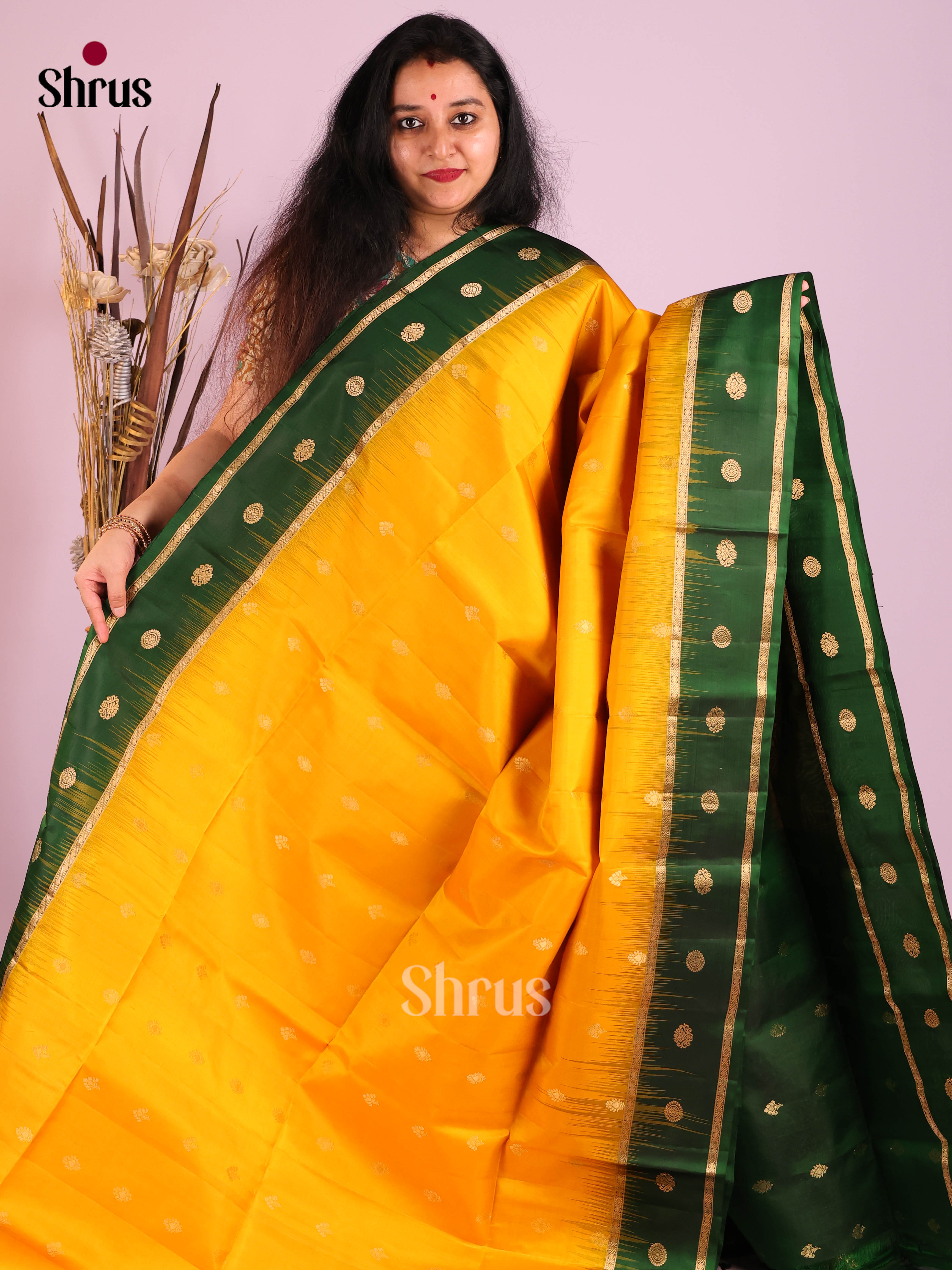 DIS30763 - Soft Silk (HR) Saree - Shop on Shrus.com