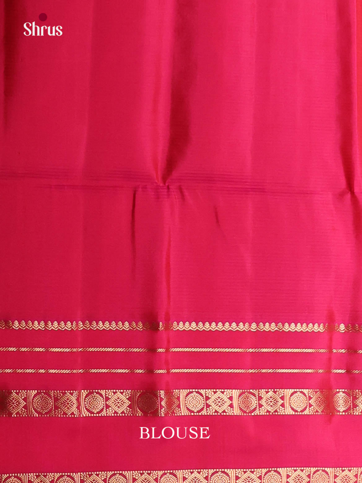 Charming Peach Soft Silk Saree with zari checks, floral buttas & Pink rettaipet border 2
