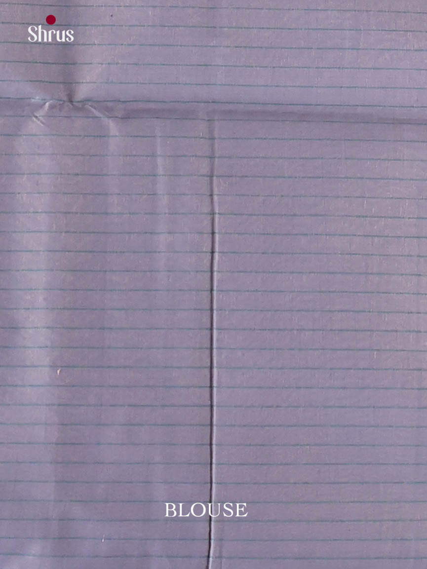 Pink & Purple - Semi Silkcotton Saree