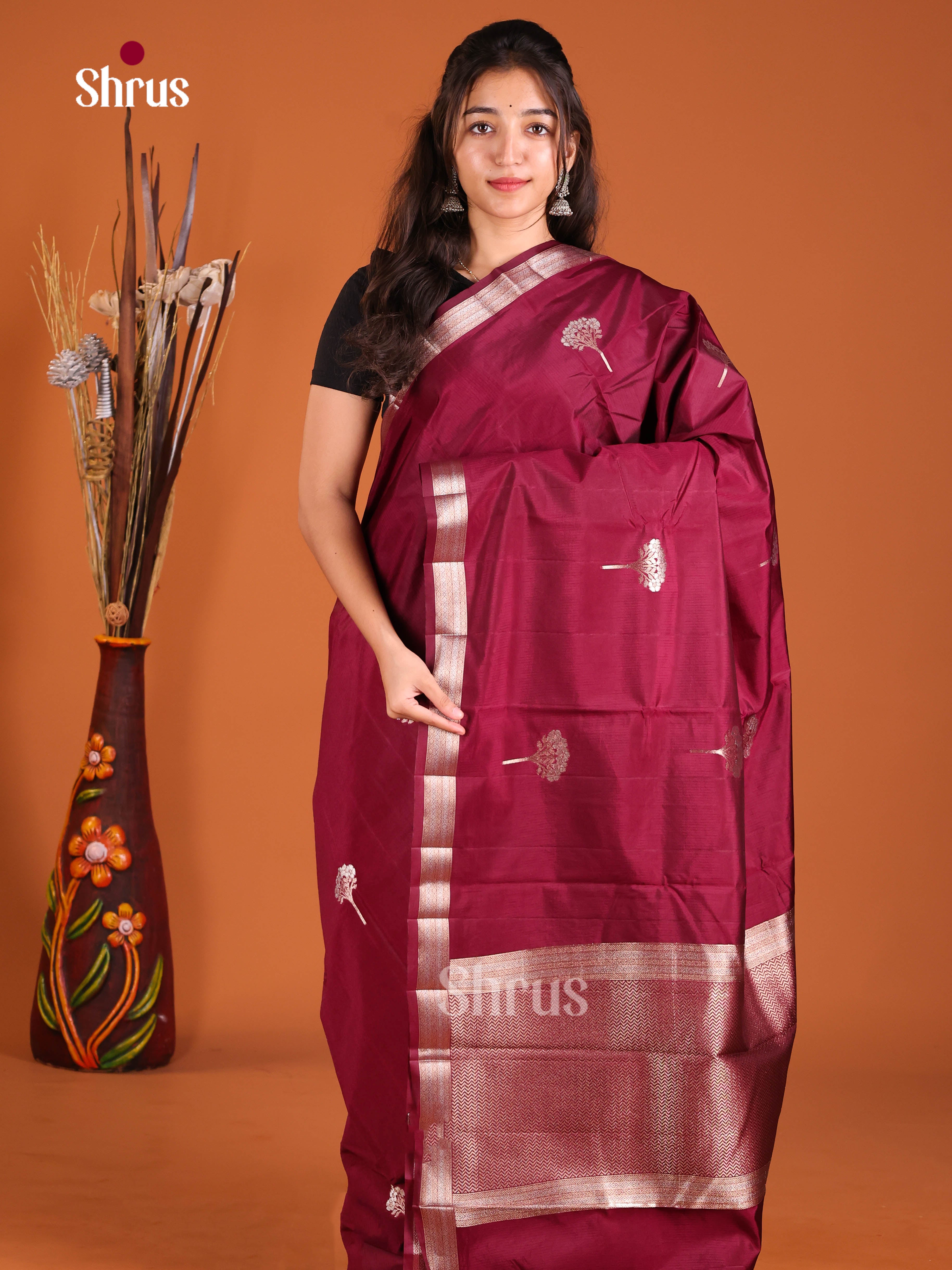 DJS03106 - Semi Rawsilk Saree