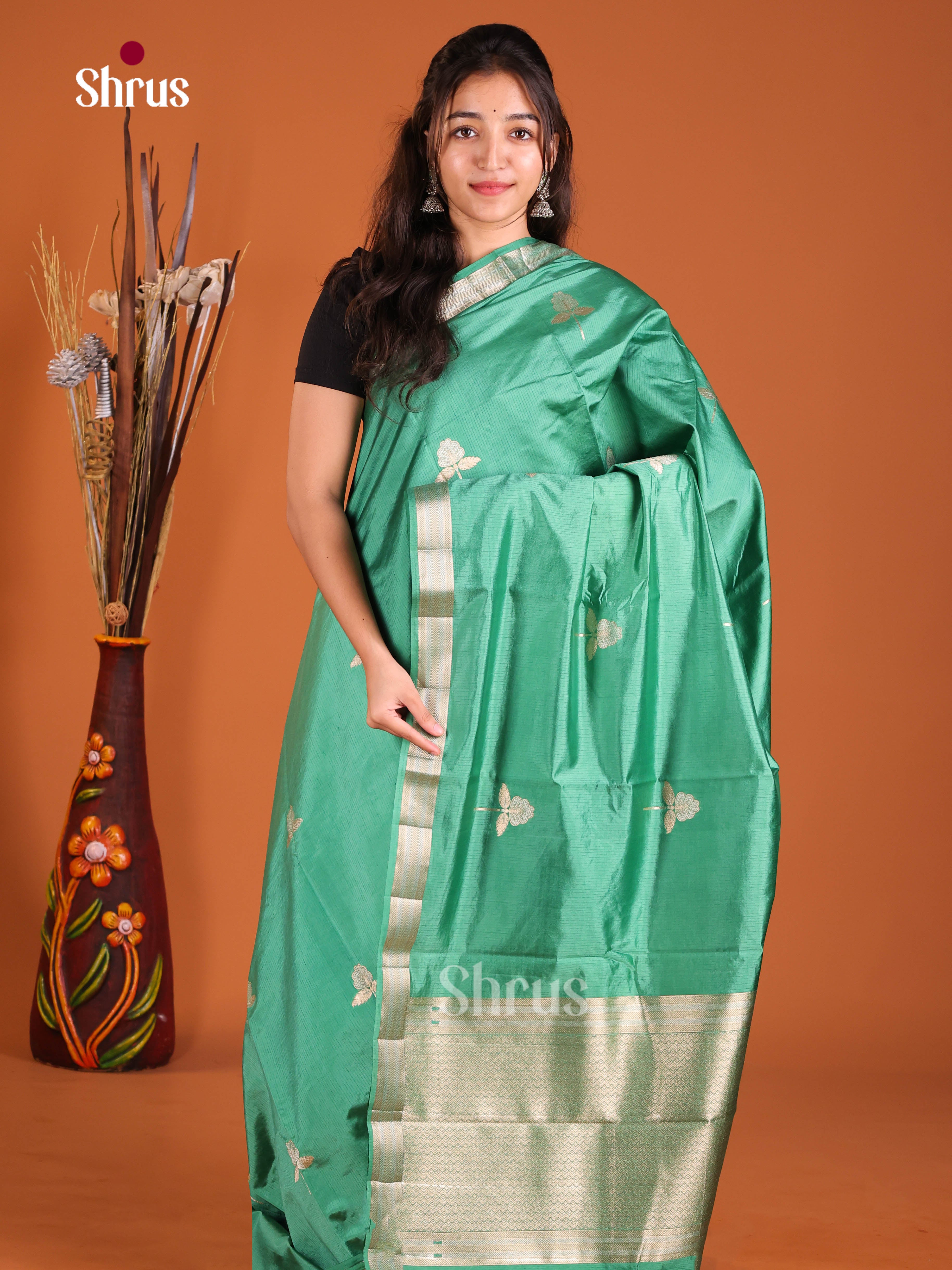 DJS03108 - Semi Rawsilk Saree