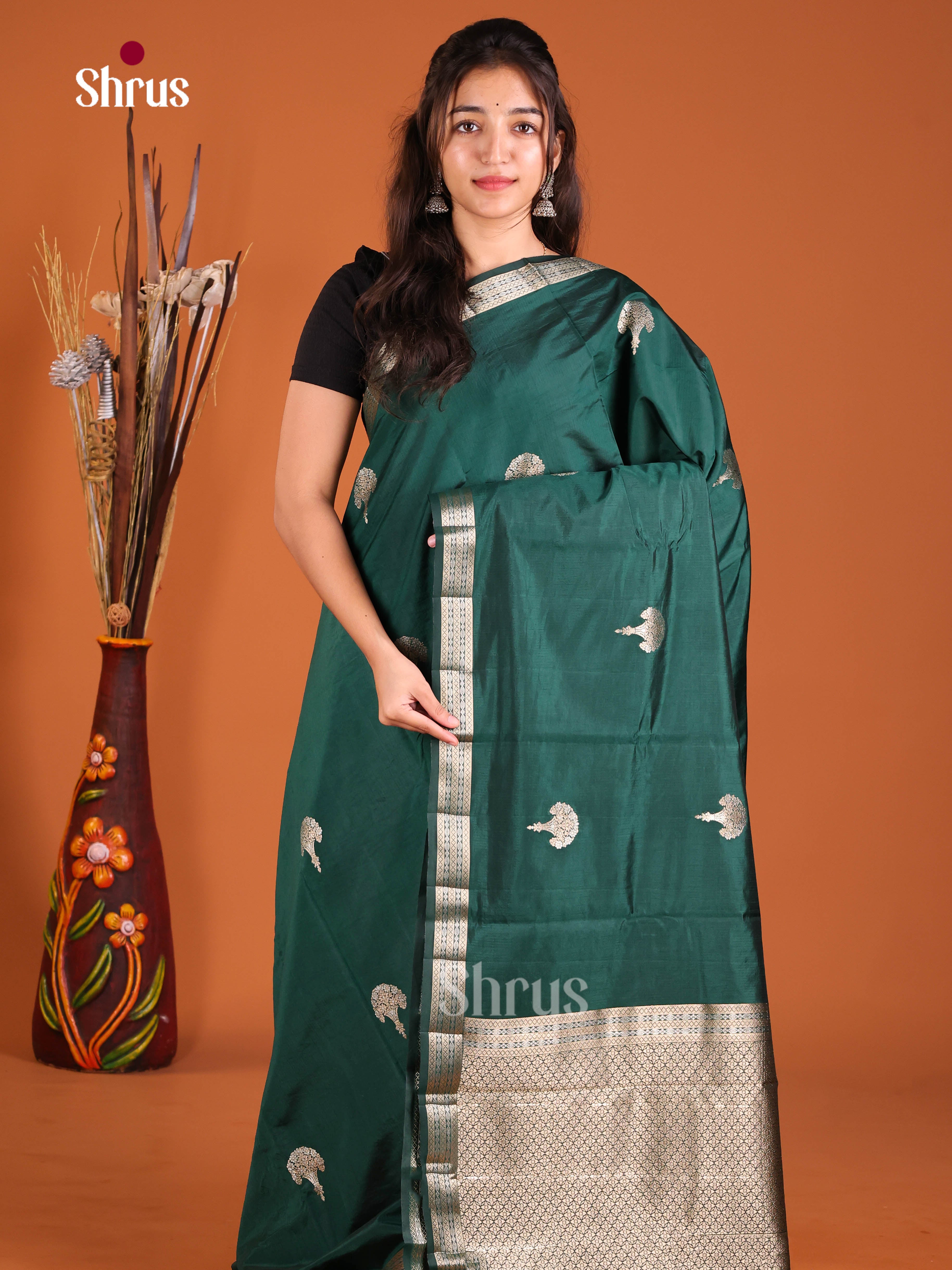 DJS03111 - Semi Rawsilk Saree
