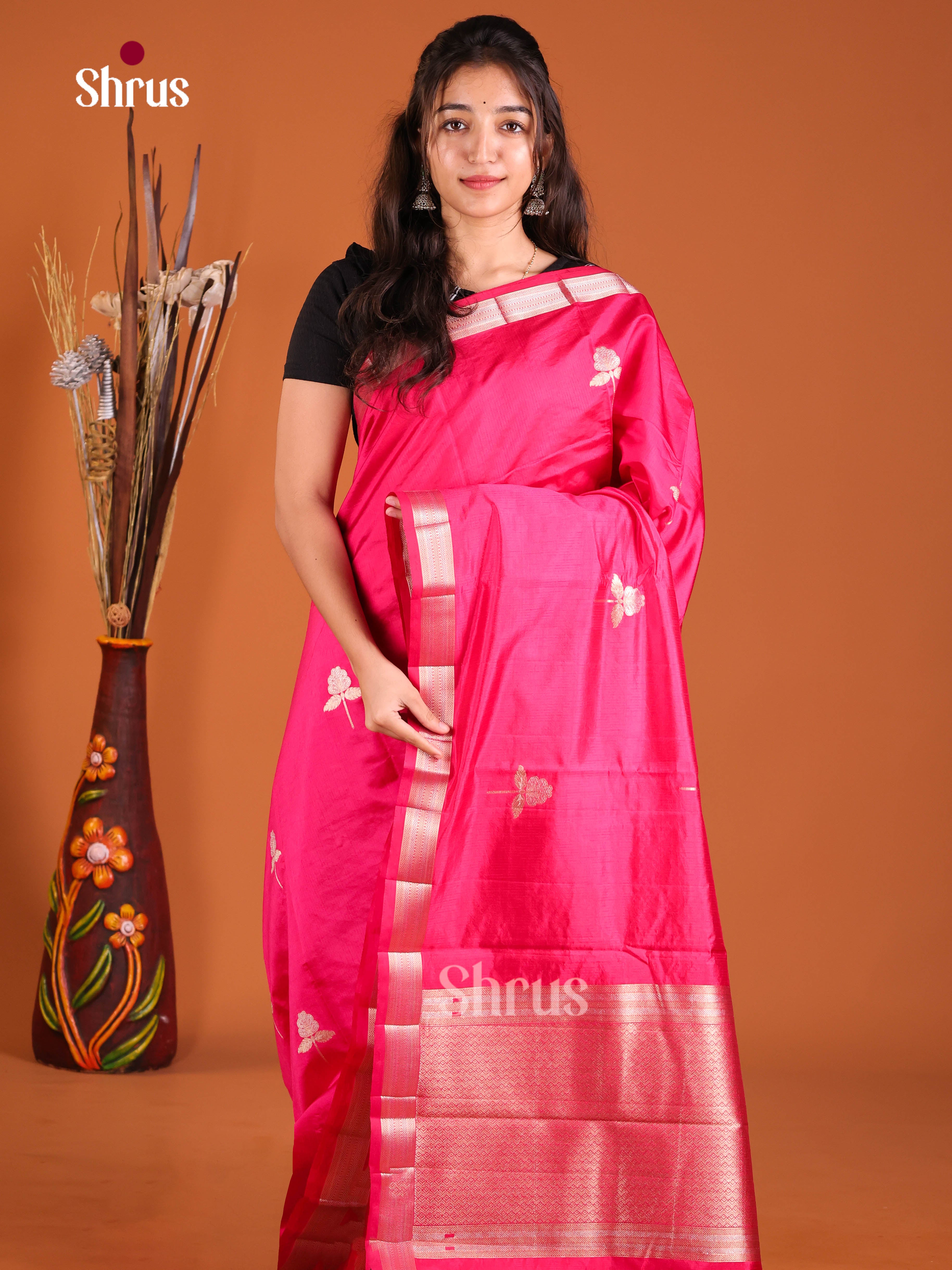 DJS03115 - Semi Rawsilk Saree