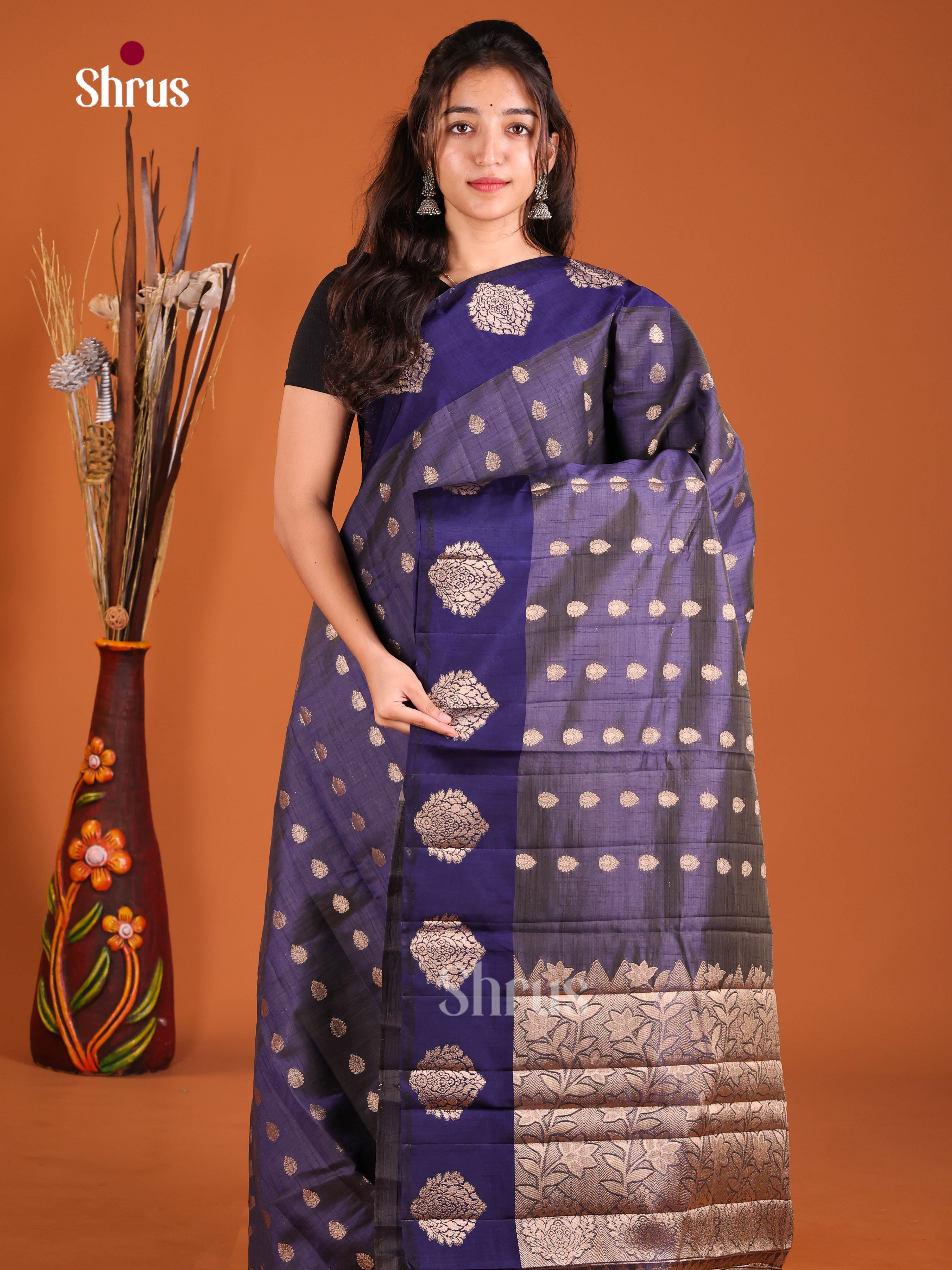 DJS03129 - Semi Rawsilk Saree