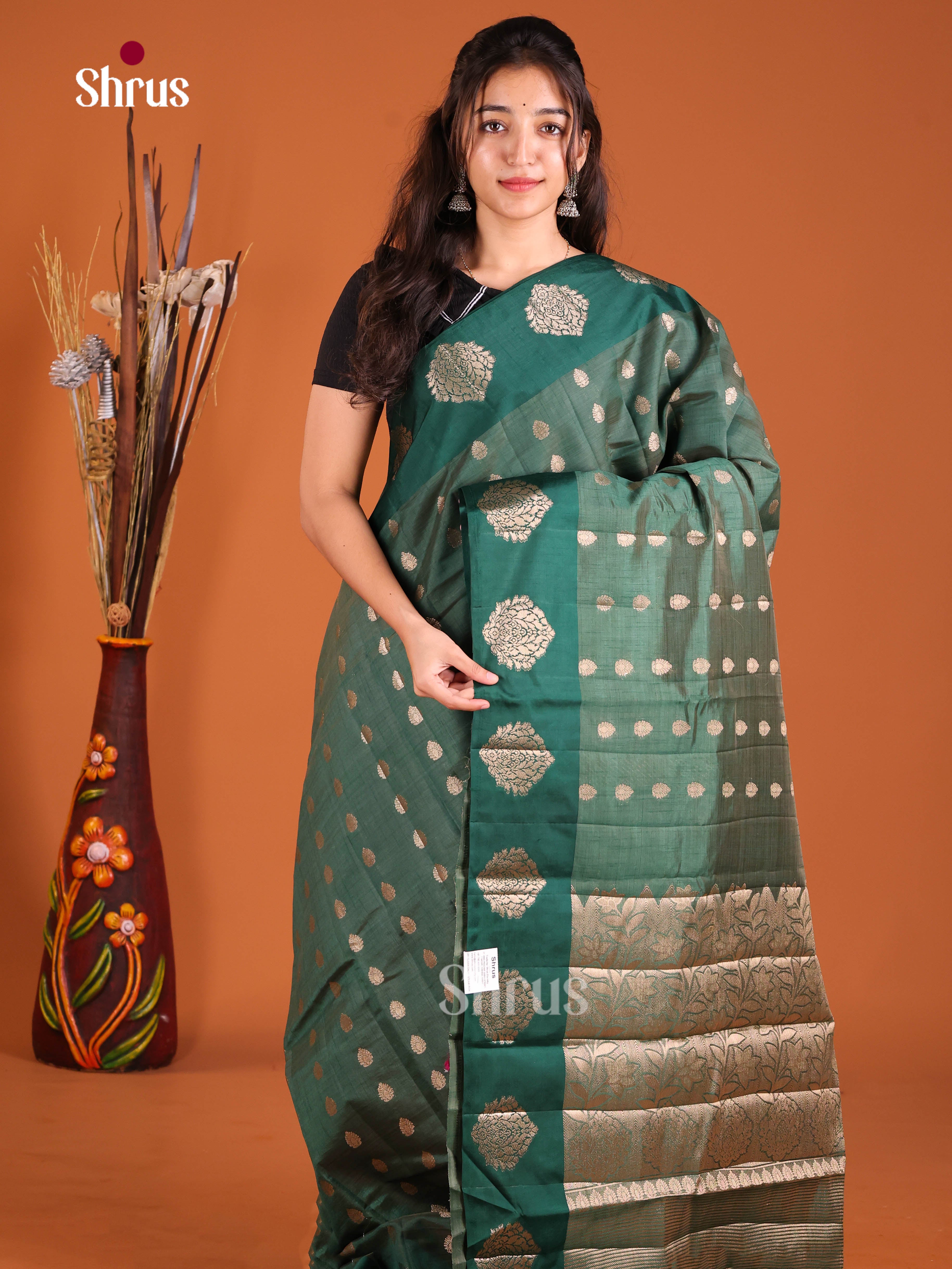 DJS03131 - Semi Rawsilk Saree
