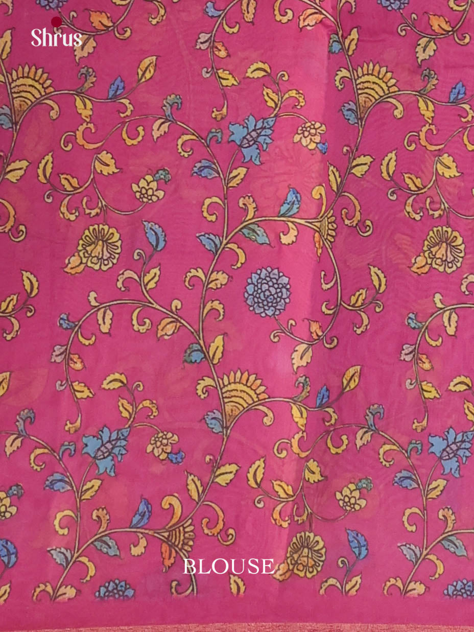 DJS06219 - Linen Cotton Saree - Shop on Shrus.com