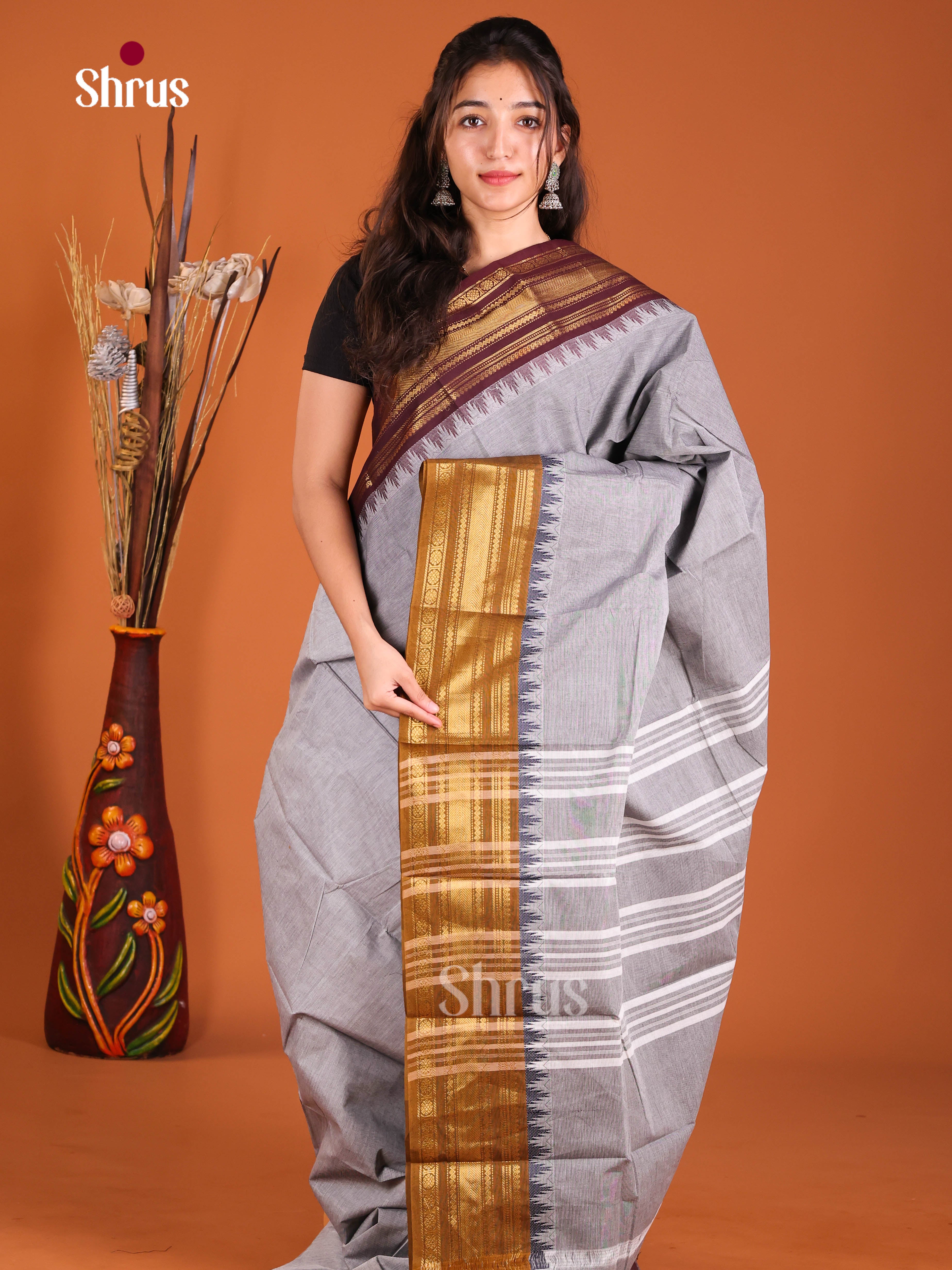 DJS06254 - Chettinad Cotton Saree